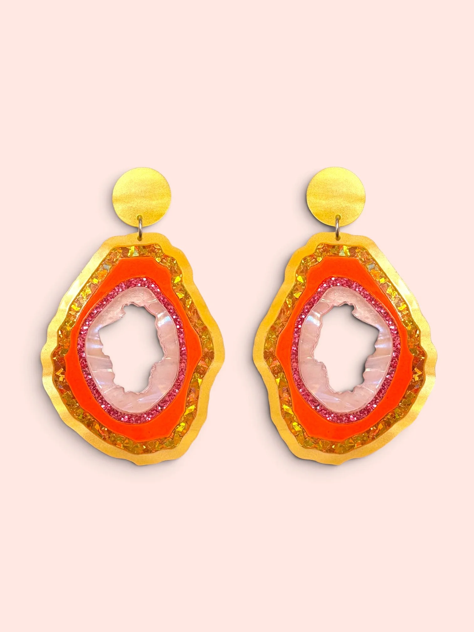 LARGE GEODE DANGLERS (E)