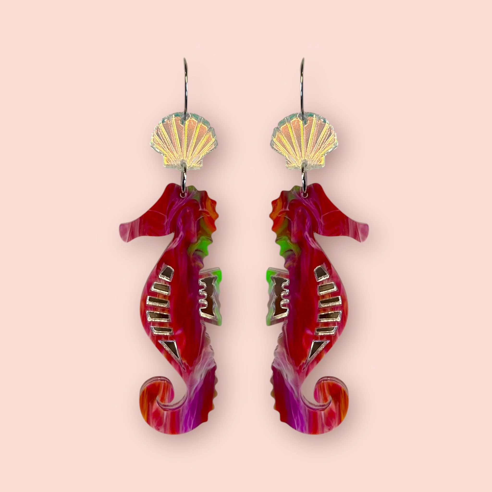 CLAM DROP SEASHORSES (E)