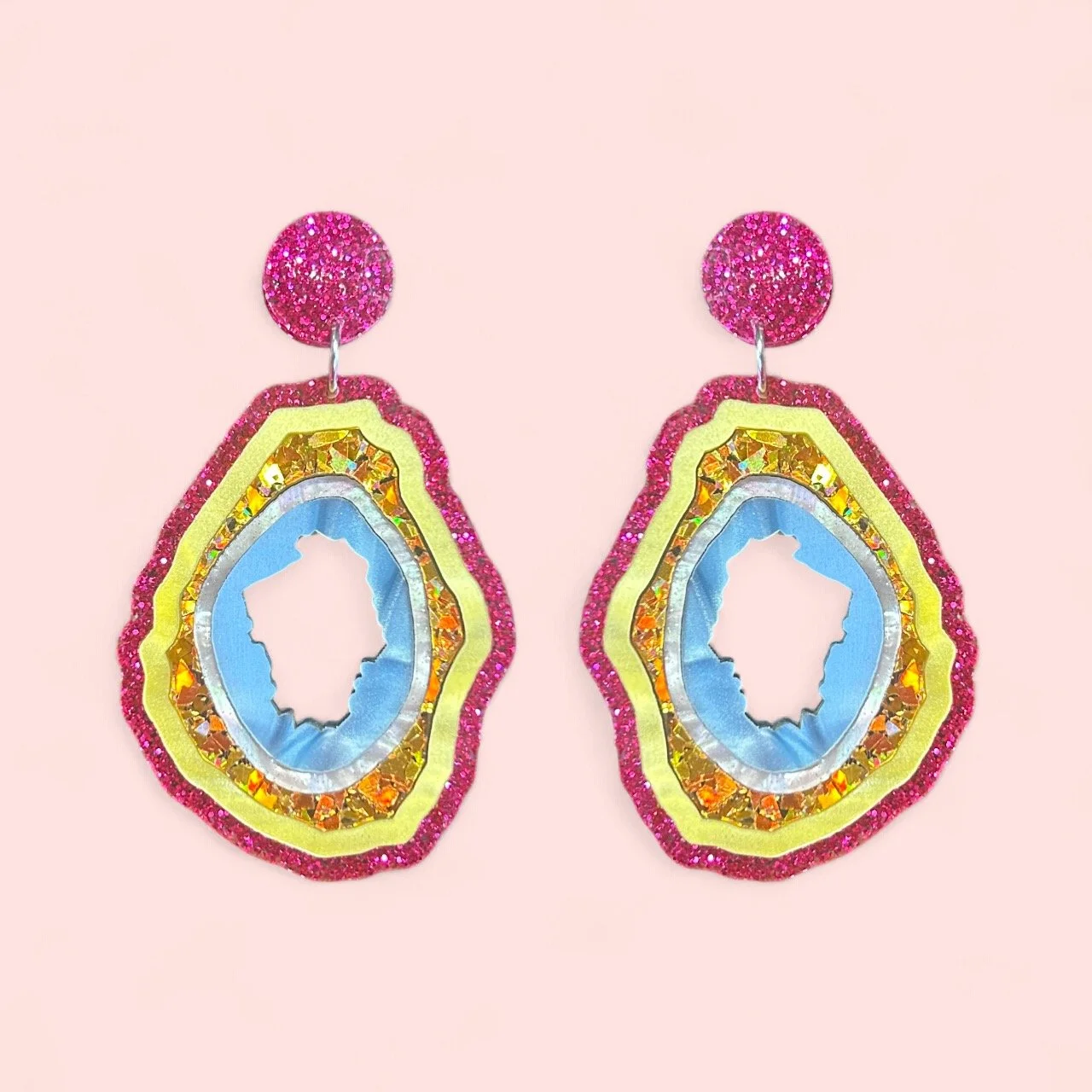 LARGE GEODES (A) ONE OFF PAIR