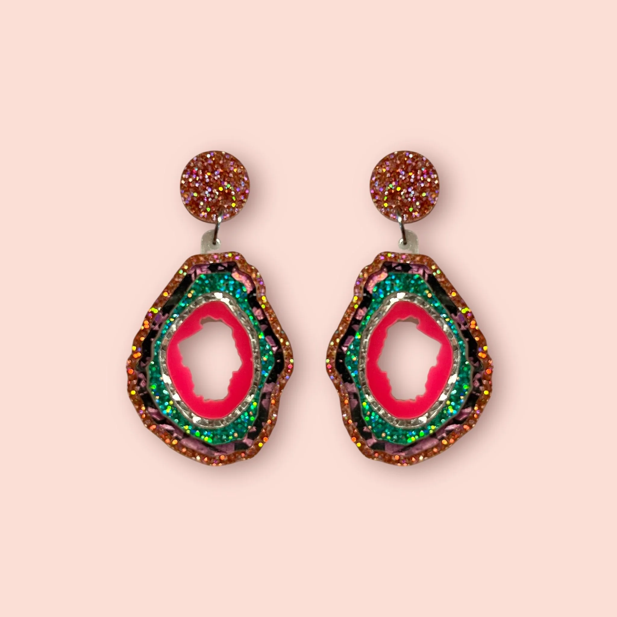 SMALL GEODES (A) ONE OFF PAIR