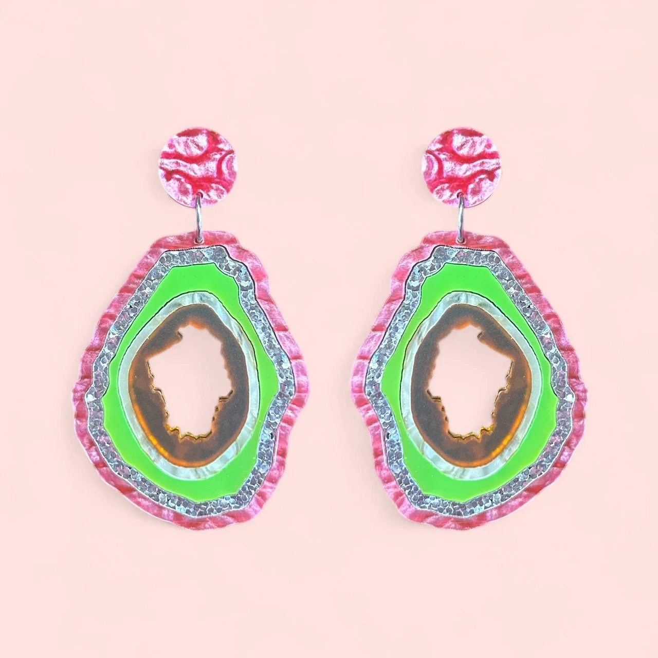 LARGE GEODES (B) ONE OFF PAIR