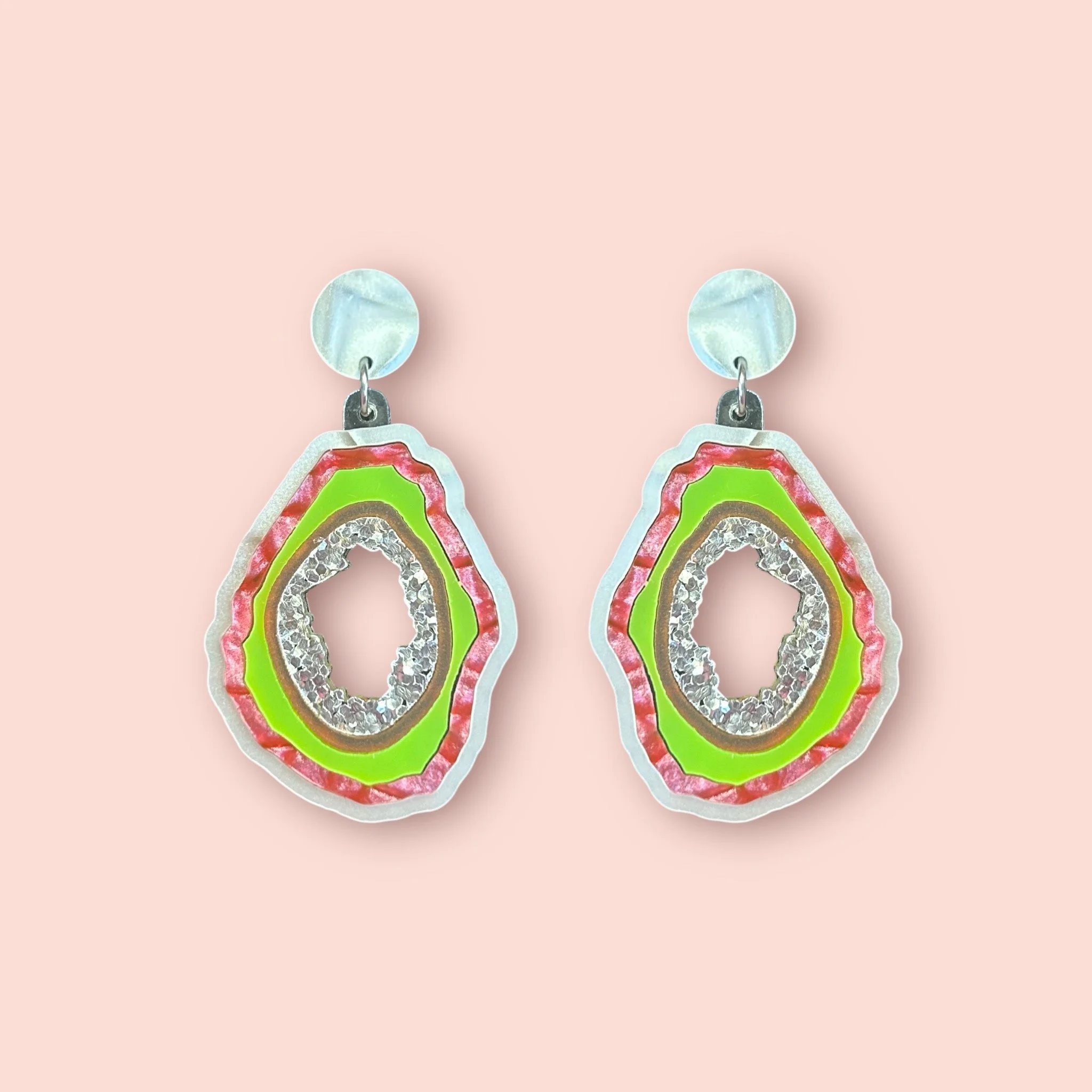 MEDIUM GEODES (D) ONE OFF PAIR