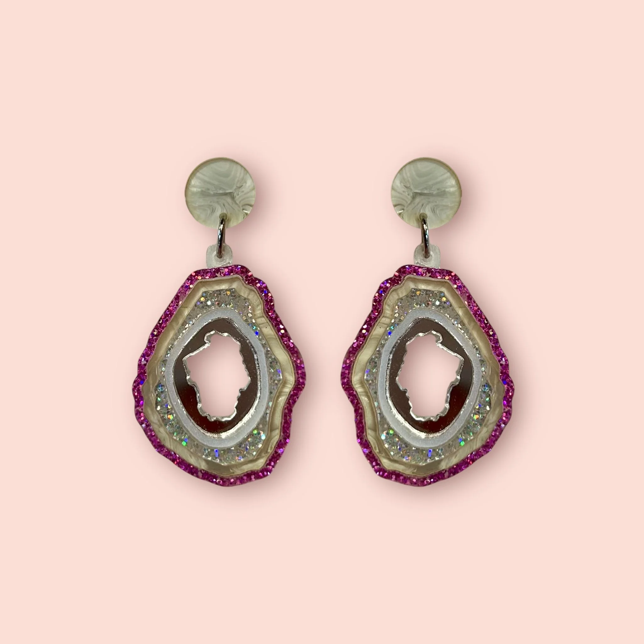 SMALL GEODES (C) ONE OFF PAIR