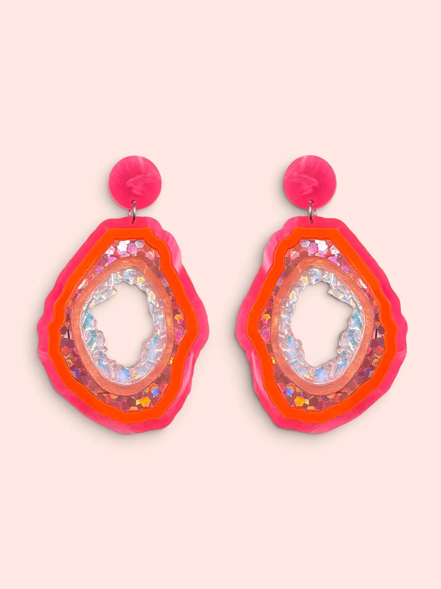 LARGE GEODE DANGLERS (F)