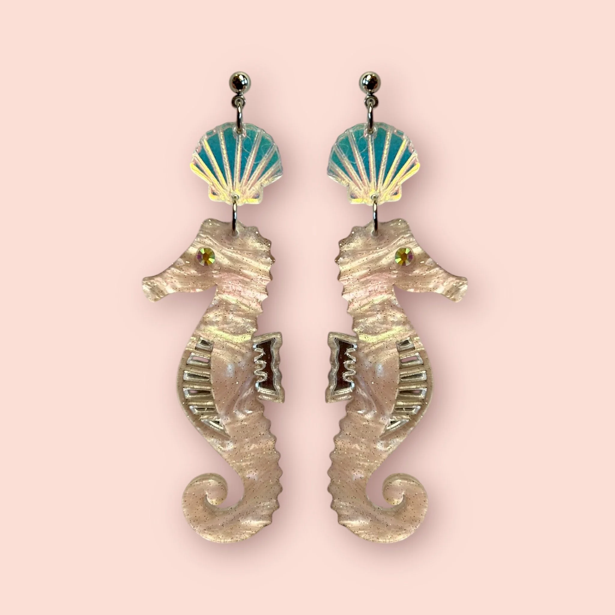 CLAM DROP SEASHORSES (A)