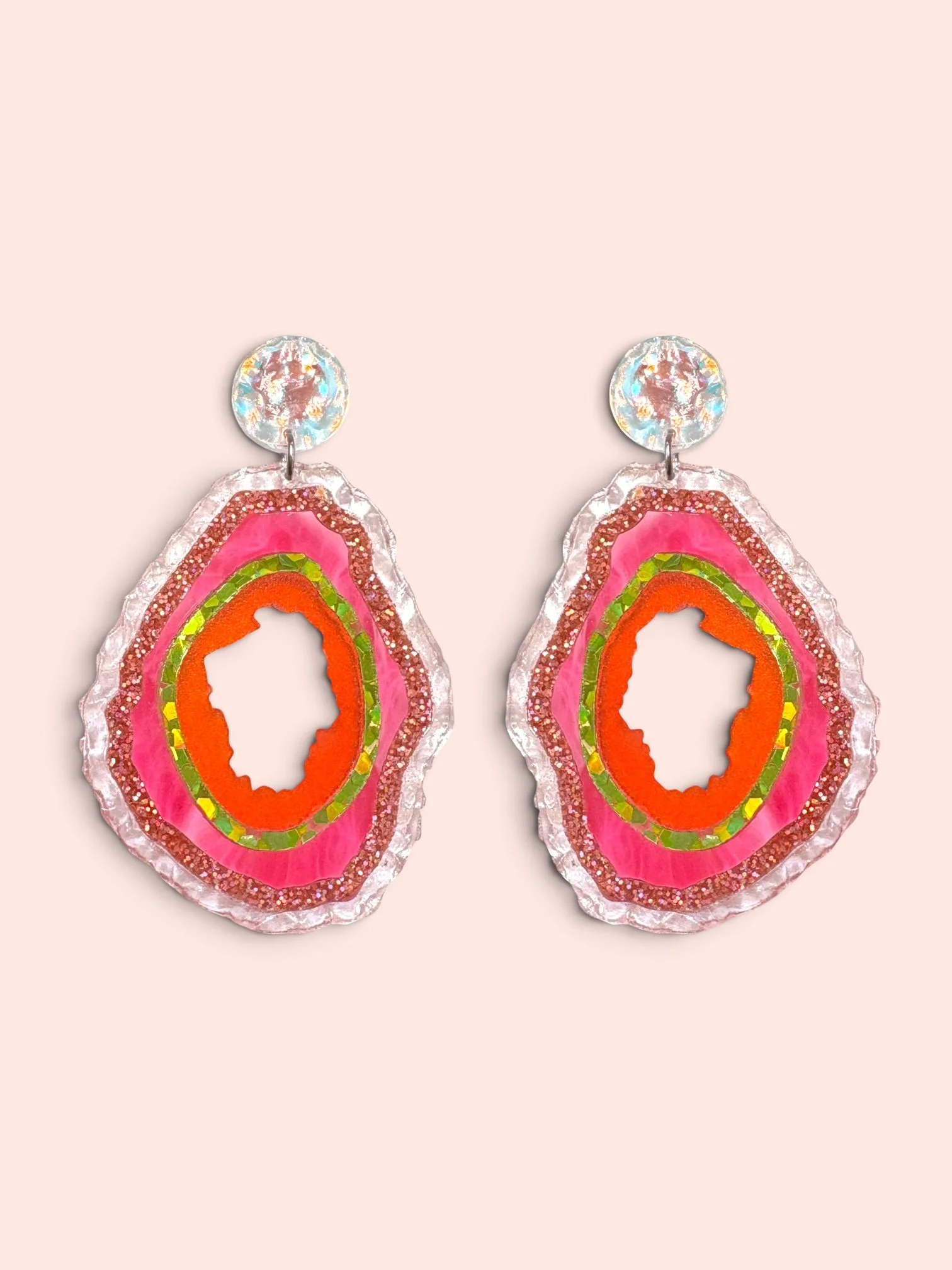 LARGE GEODE DANGLERS (C)