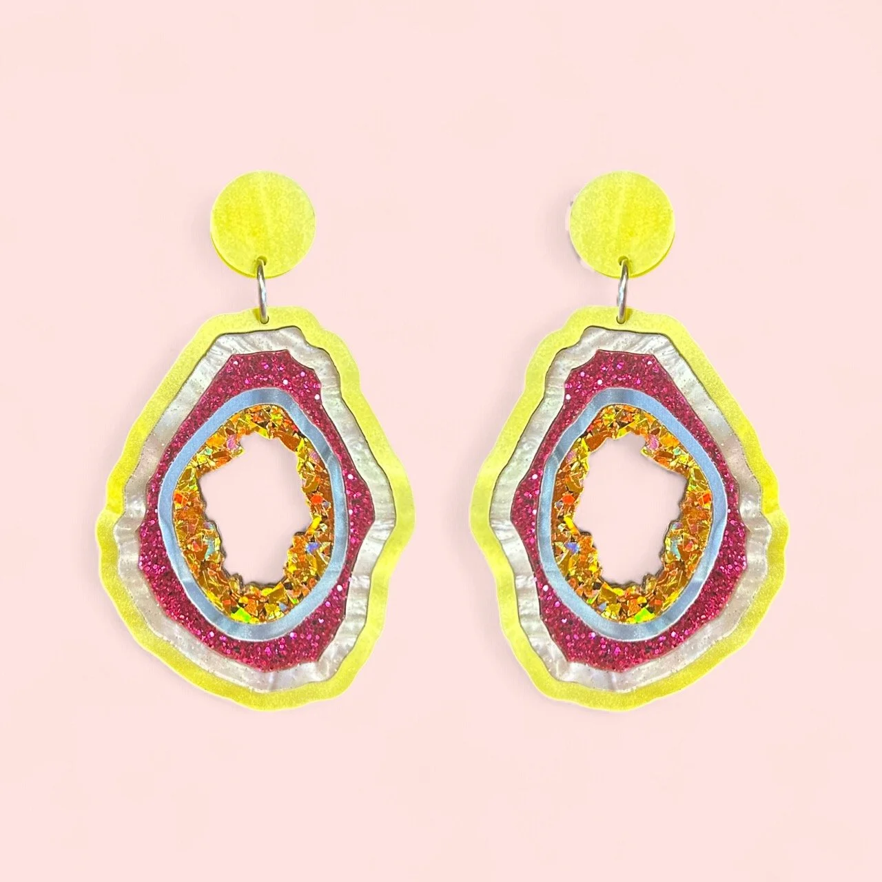 LARGE GEODES (C) ONE OFF PAIR