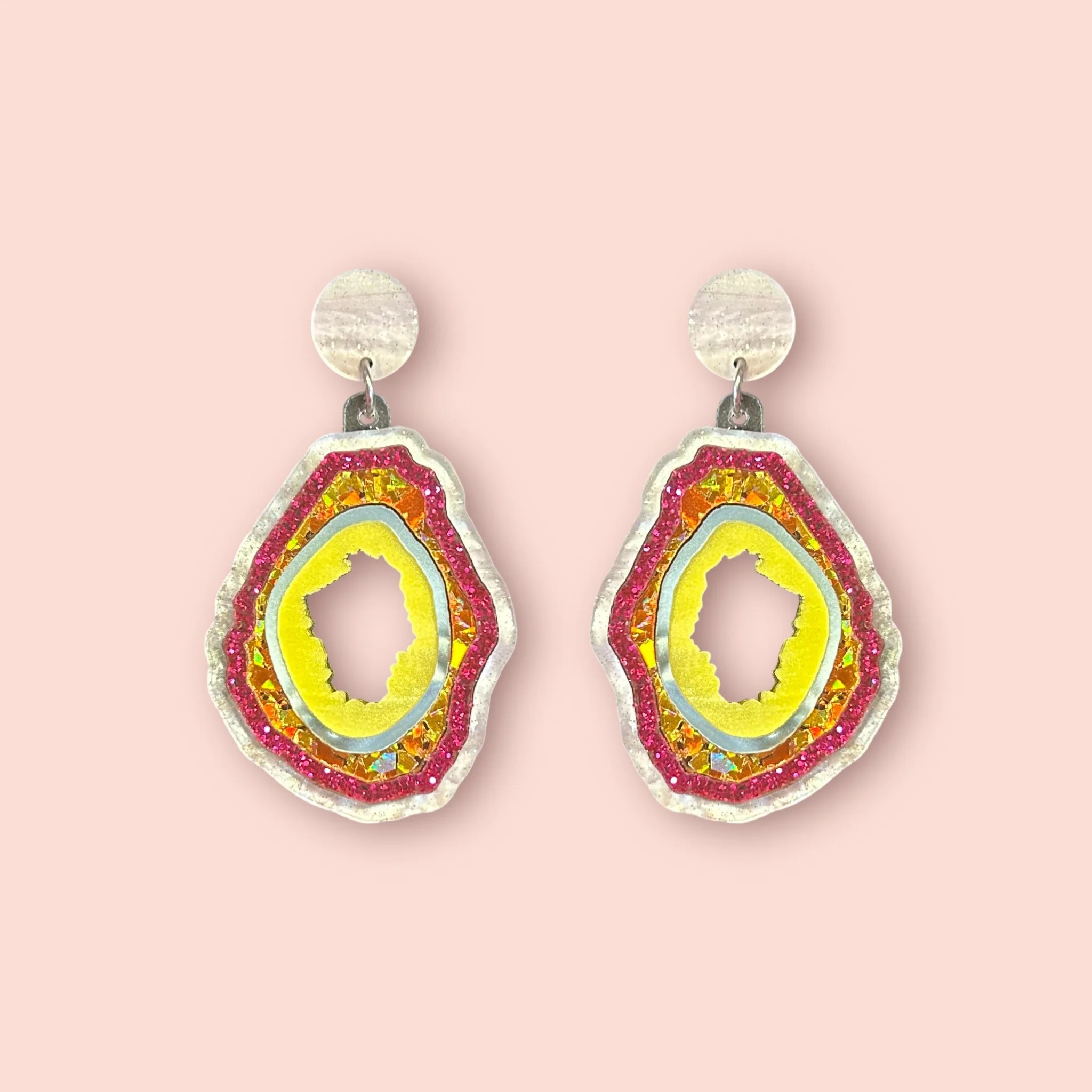 MEDIUM GEODES (E) ONE OFF PAIR