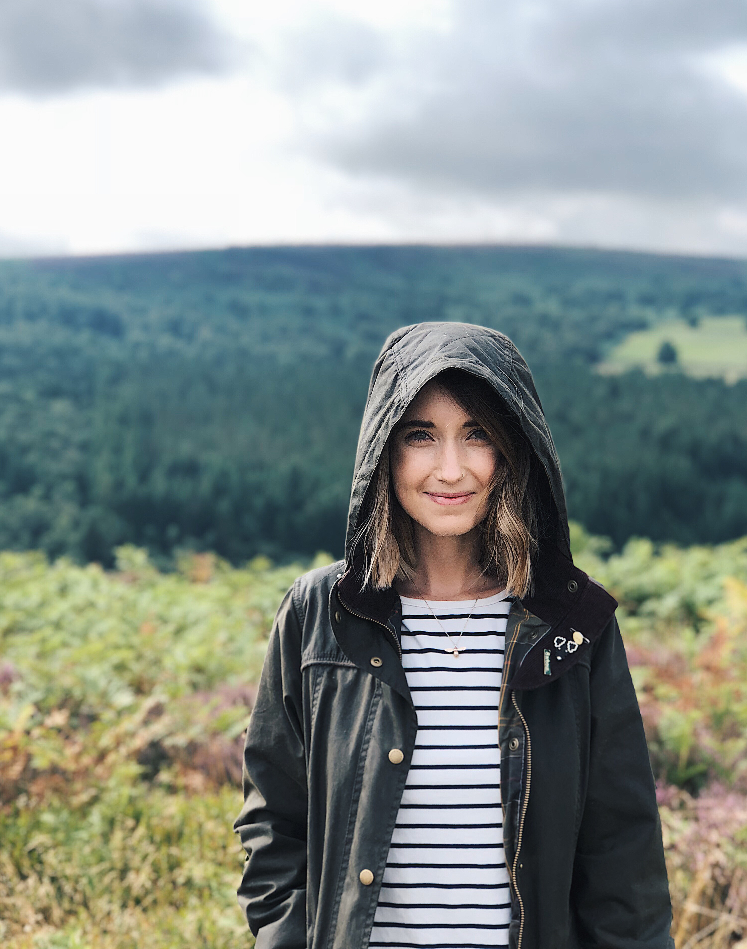 olive green barbour jacket