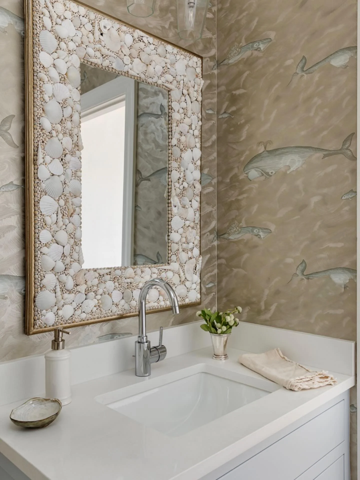 Our painters have been busy in our foyer and hallways for the past two weeks. After living with contractor paper on the floors for a while, Scott jokingly said the other day, &ldquo;I actually really like this paper. I think we should keep it.&rdquo;