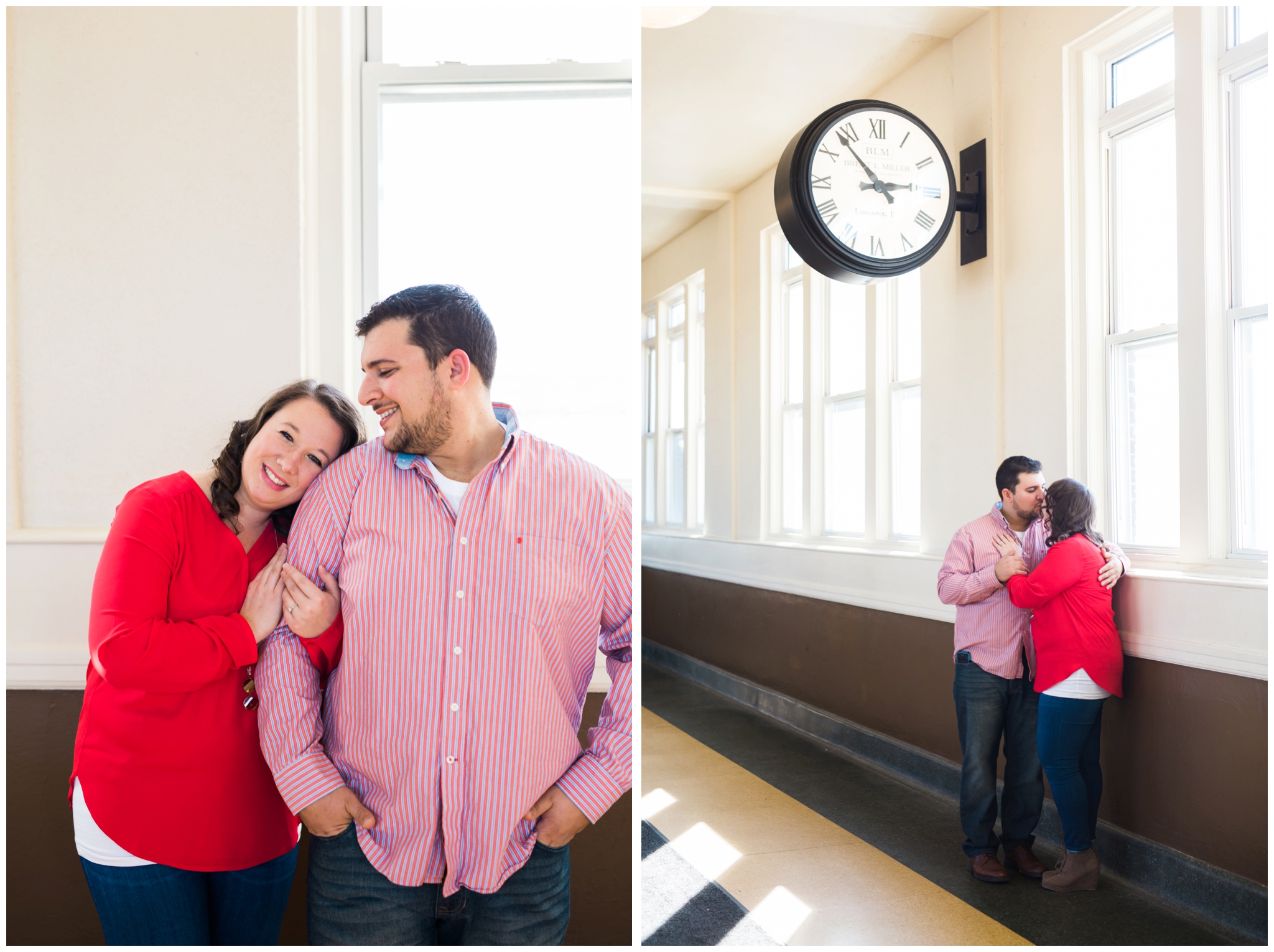 emily grace photography downtown lancaster engagement
