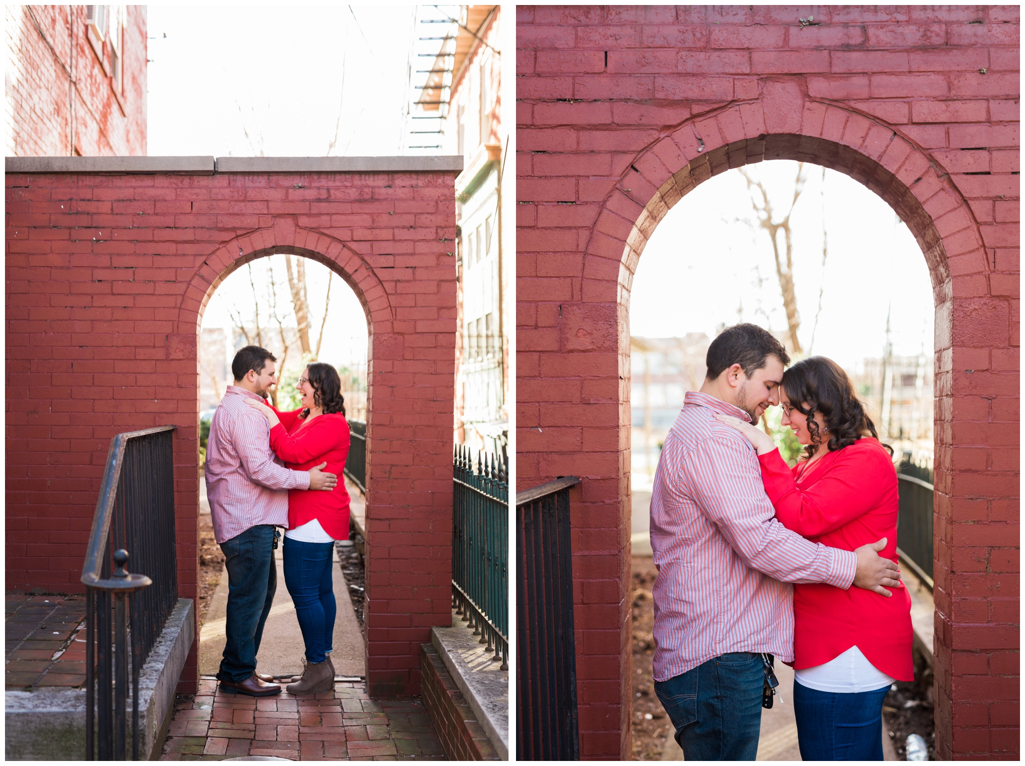 emily grace photography downtown lancaster engagement