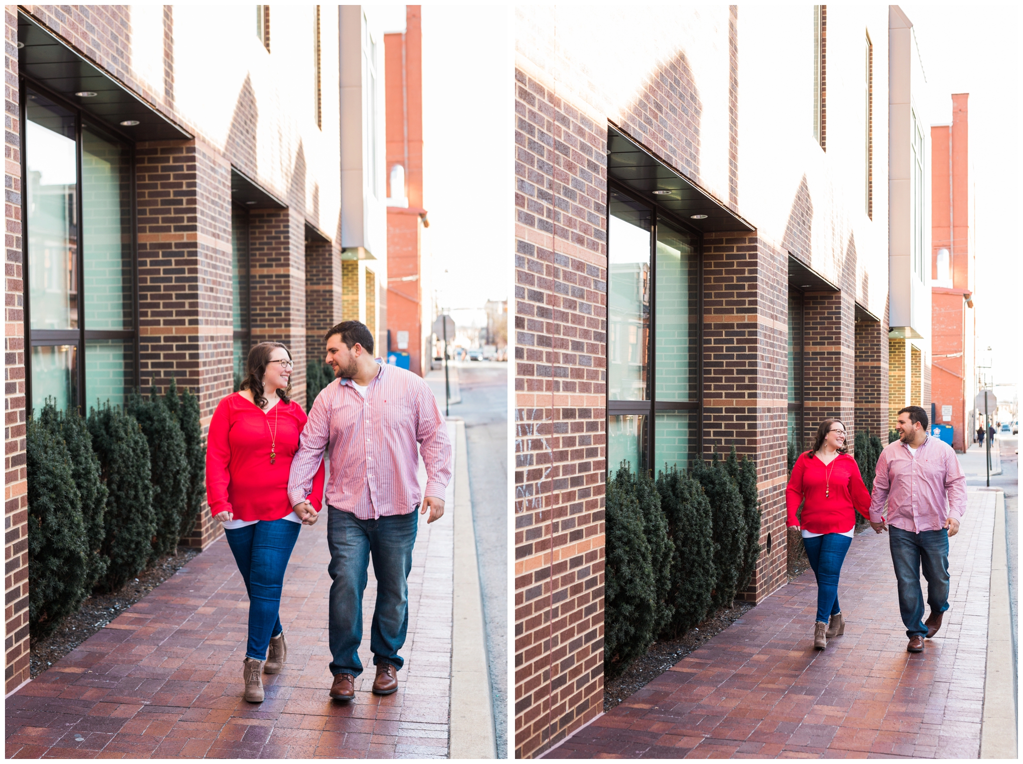 emily grace photography downtown lancaster engagement