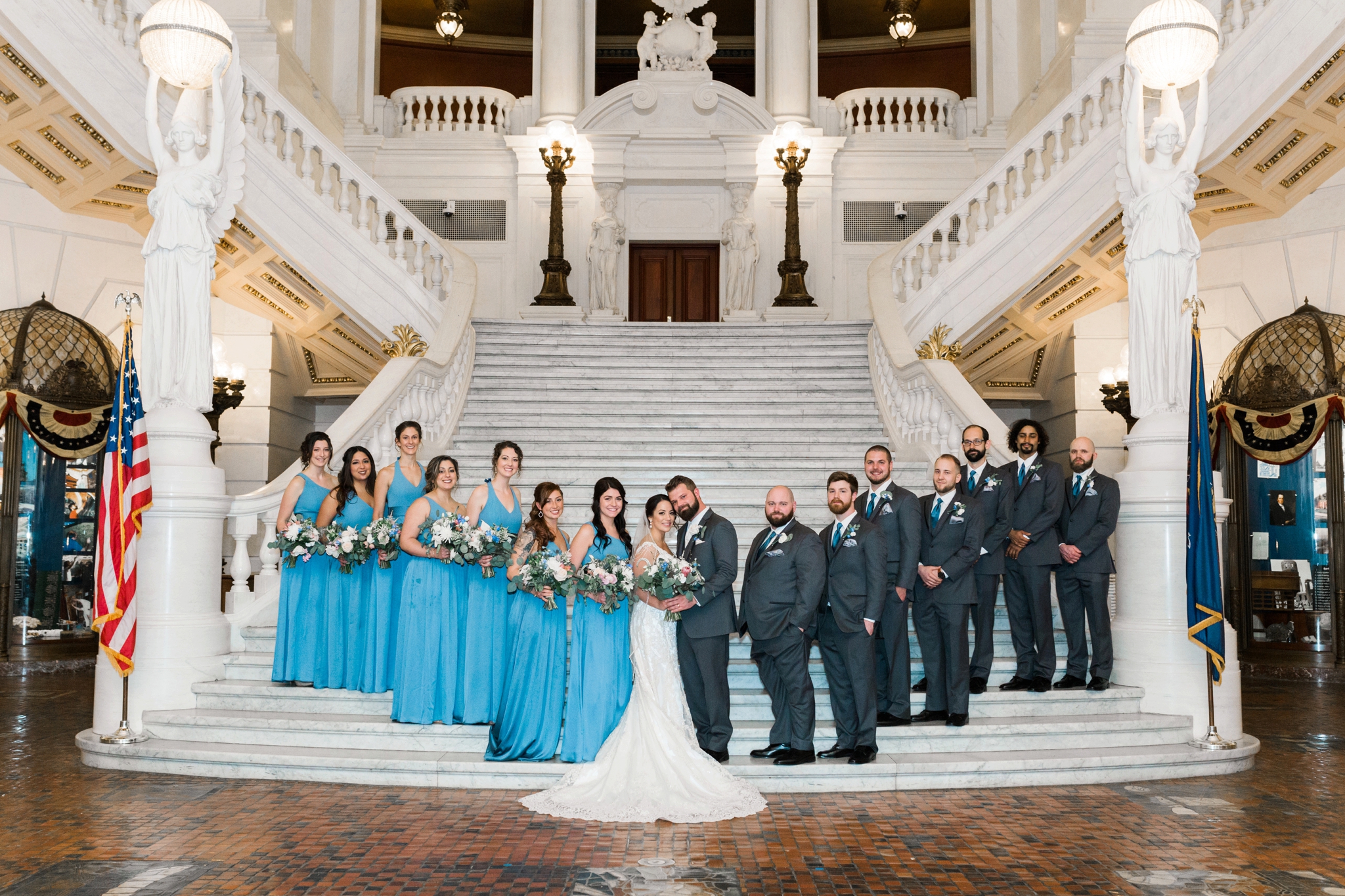Emily Grace Photography, Harrisburg Wedding Photographer, Harrisburg Capitol Rotunda Wedding