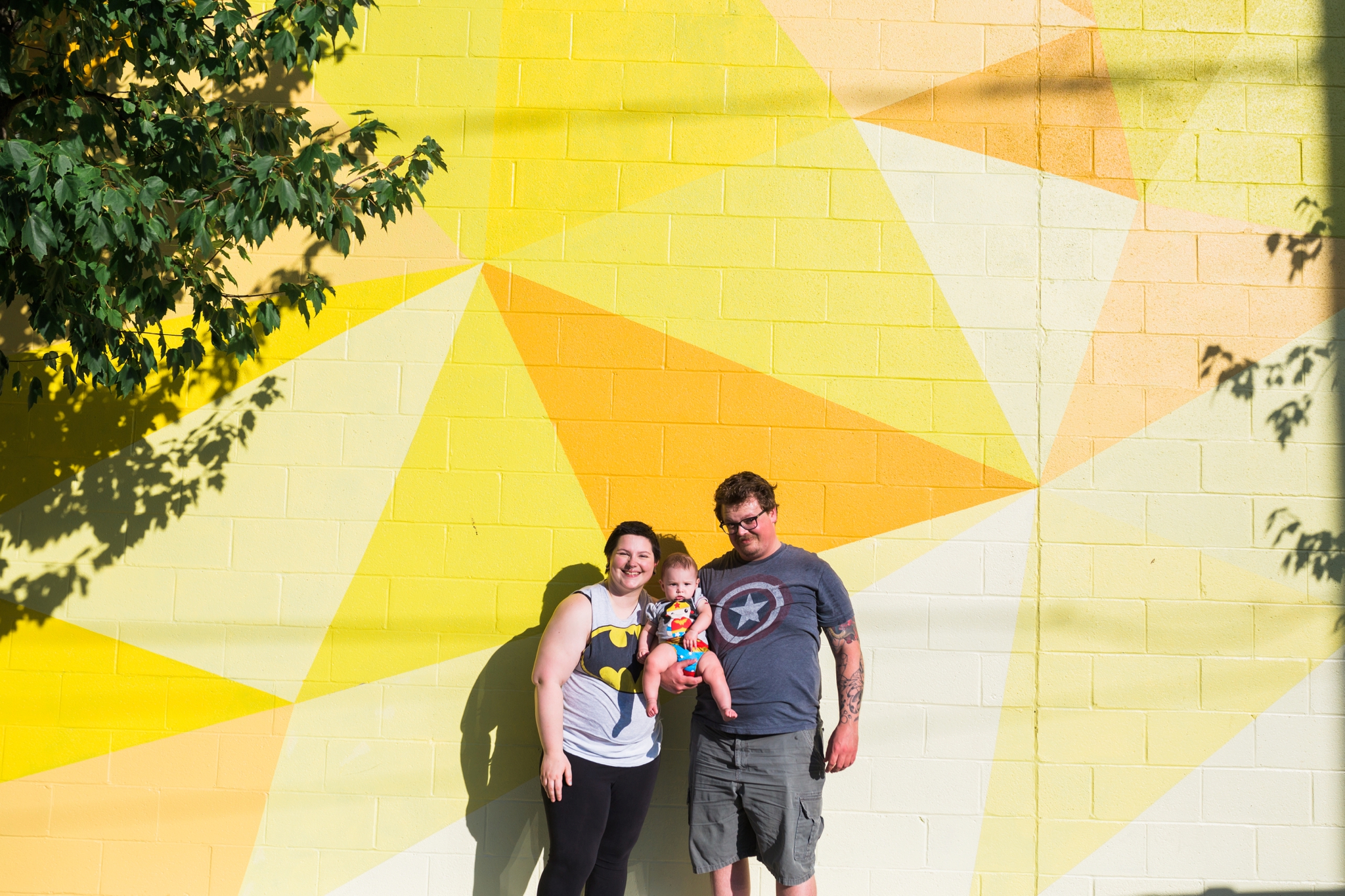 Emily Grace Photography, Lancaster, PA Lifestyle Family Portrait Photographer, Two Dudes SoWE Murals Session