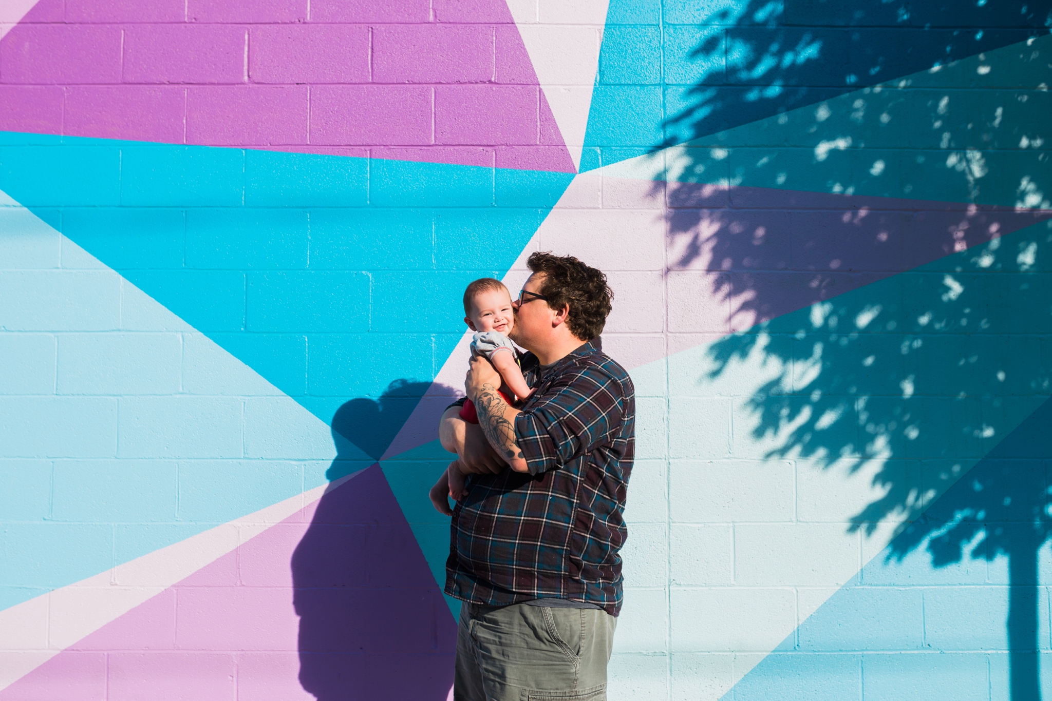 Emily Grace Photography, Lancaster, PA Lifestyle Family Portrait Photographer, Two Dudes SoWE Murals Session