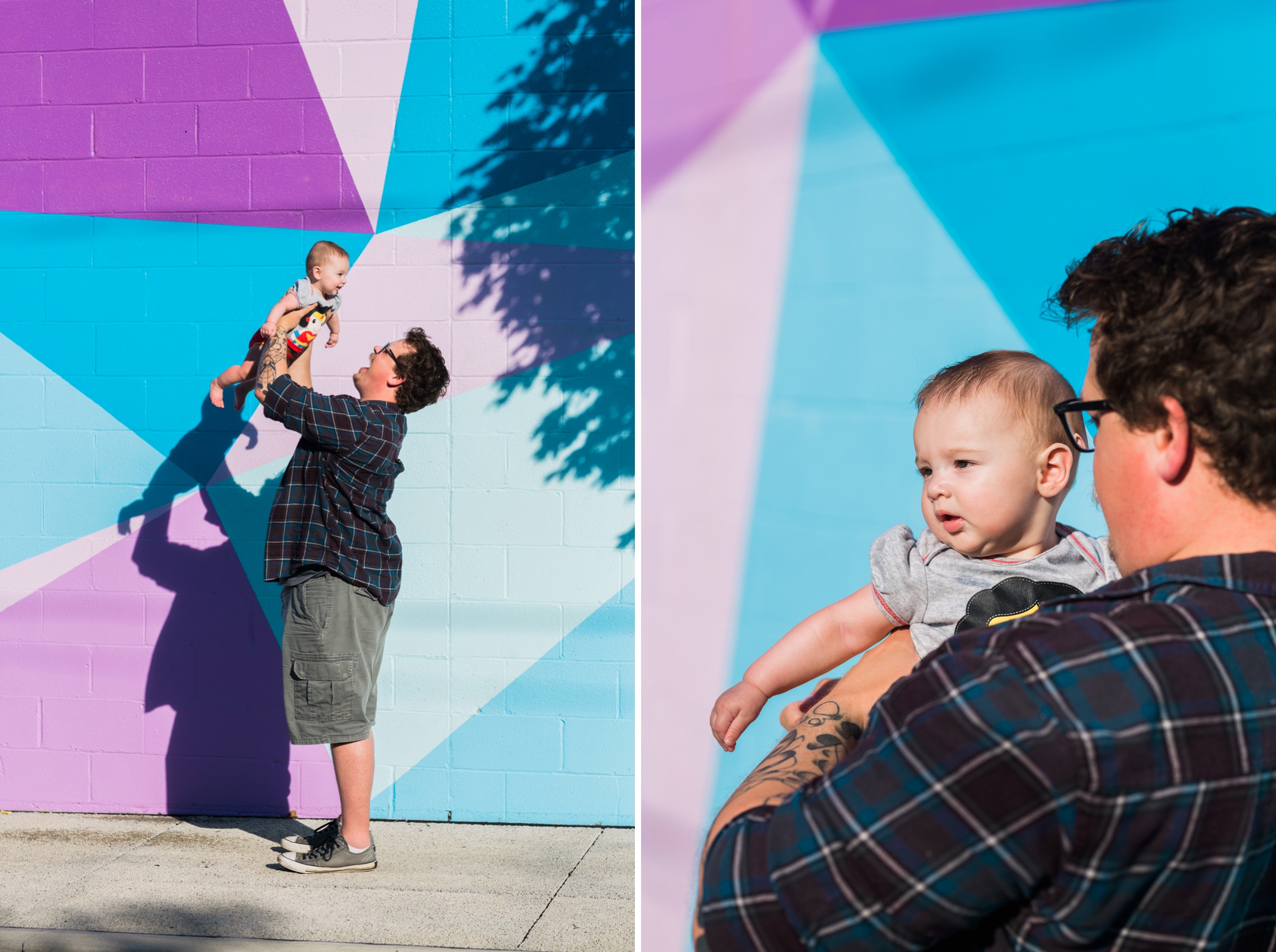 Emily Grace Photography, Lancaster, PA Lifestyle Family Portrait Photographer, Two Dudes SoWE Murals Session