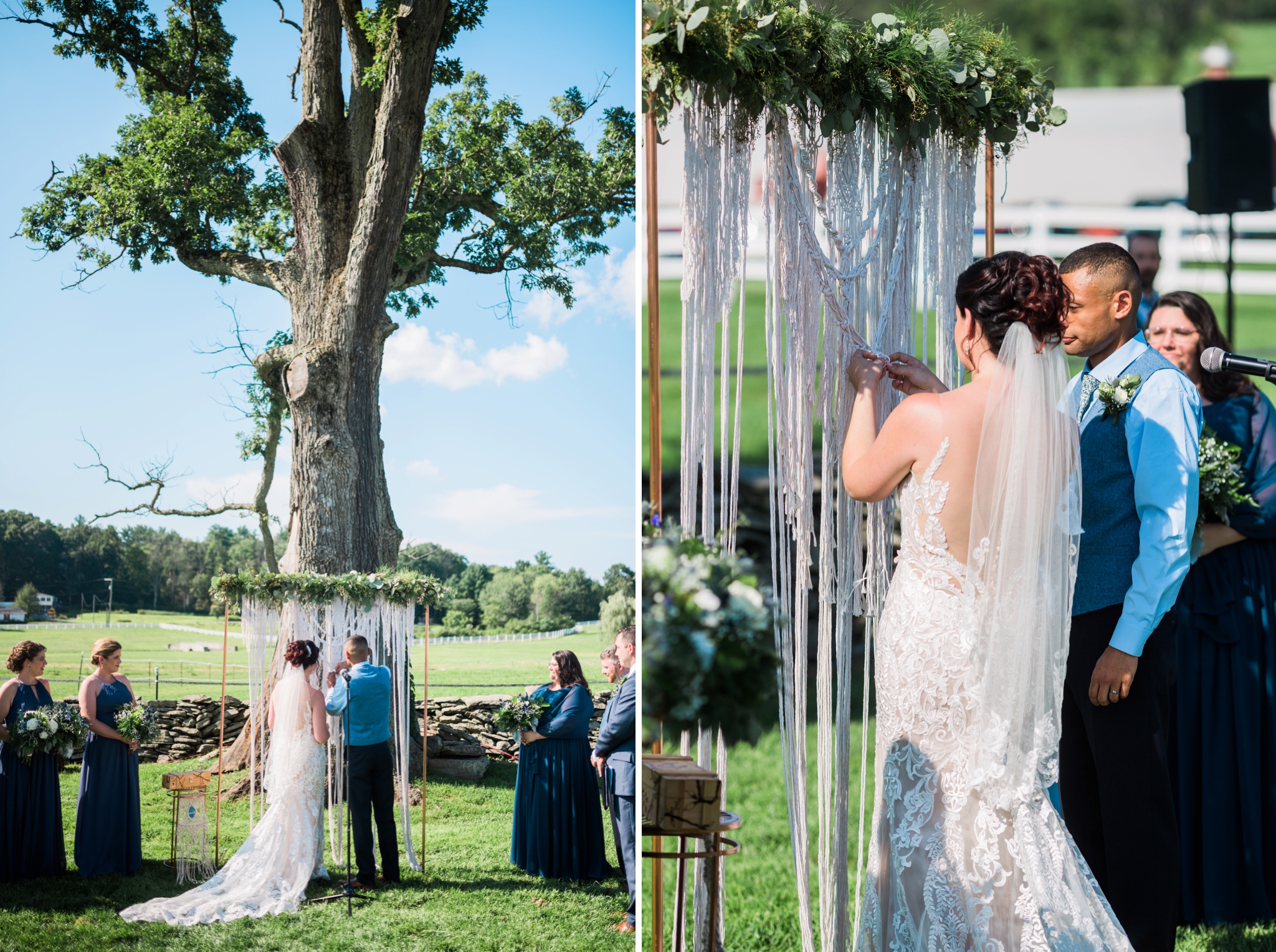 Emily Grace Photography, Lancaster PA Wedding Photographer, Friedman Farms Dallas PA, Boho Geode Wedding
