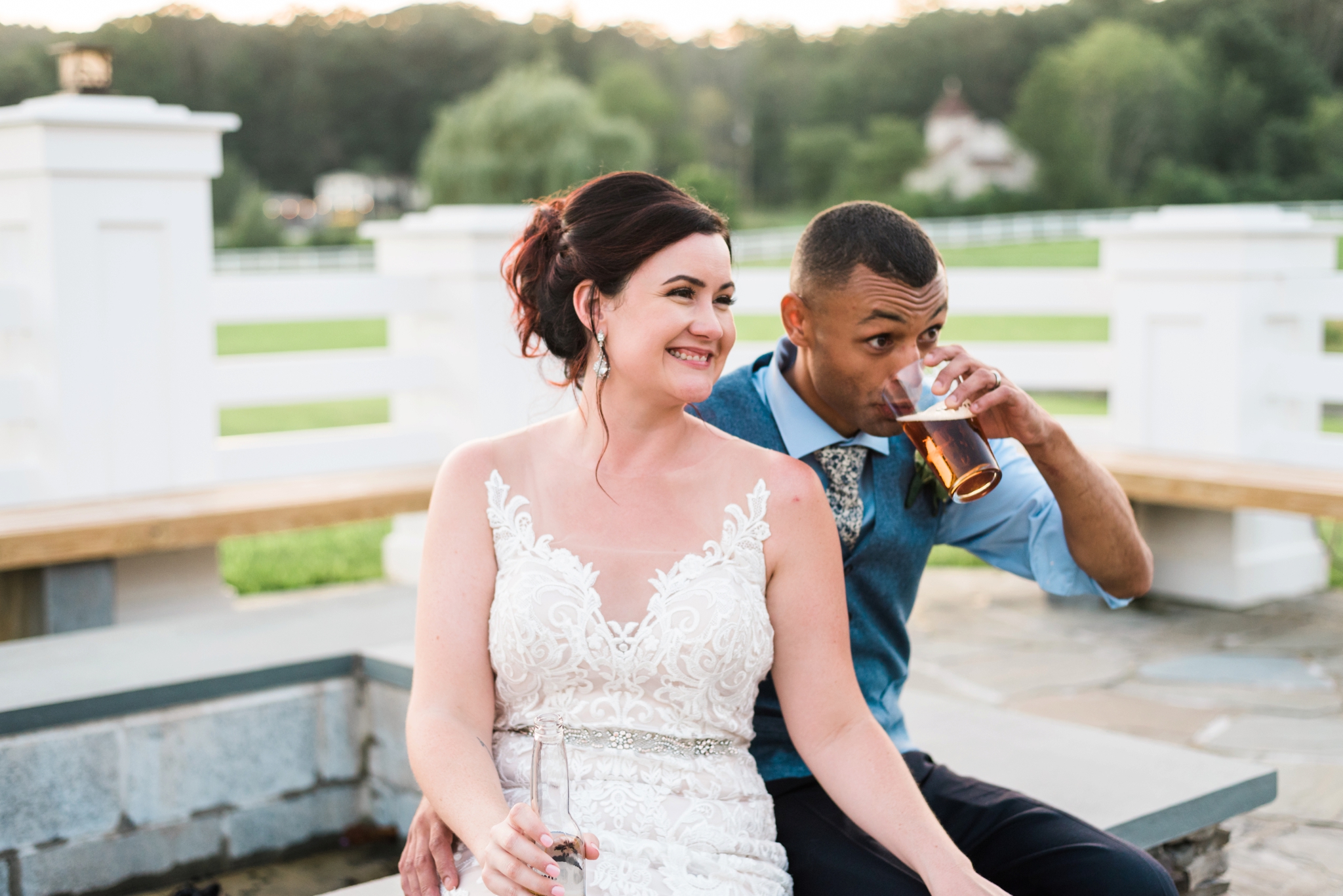 Emily Grace Photography, Lancaster PA Wedding Photographer, Friedman Farms Dallas PA, Boho Geode Wedding