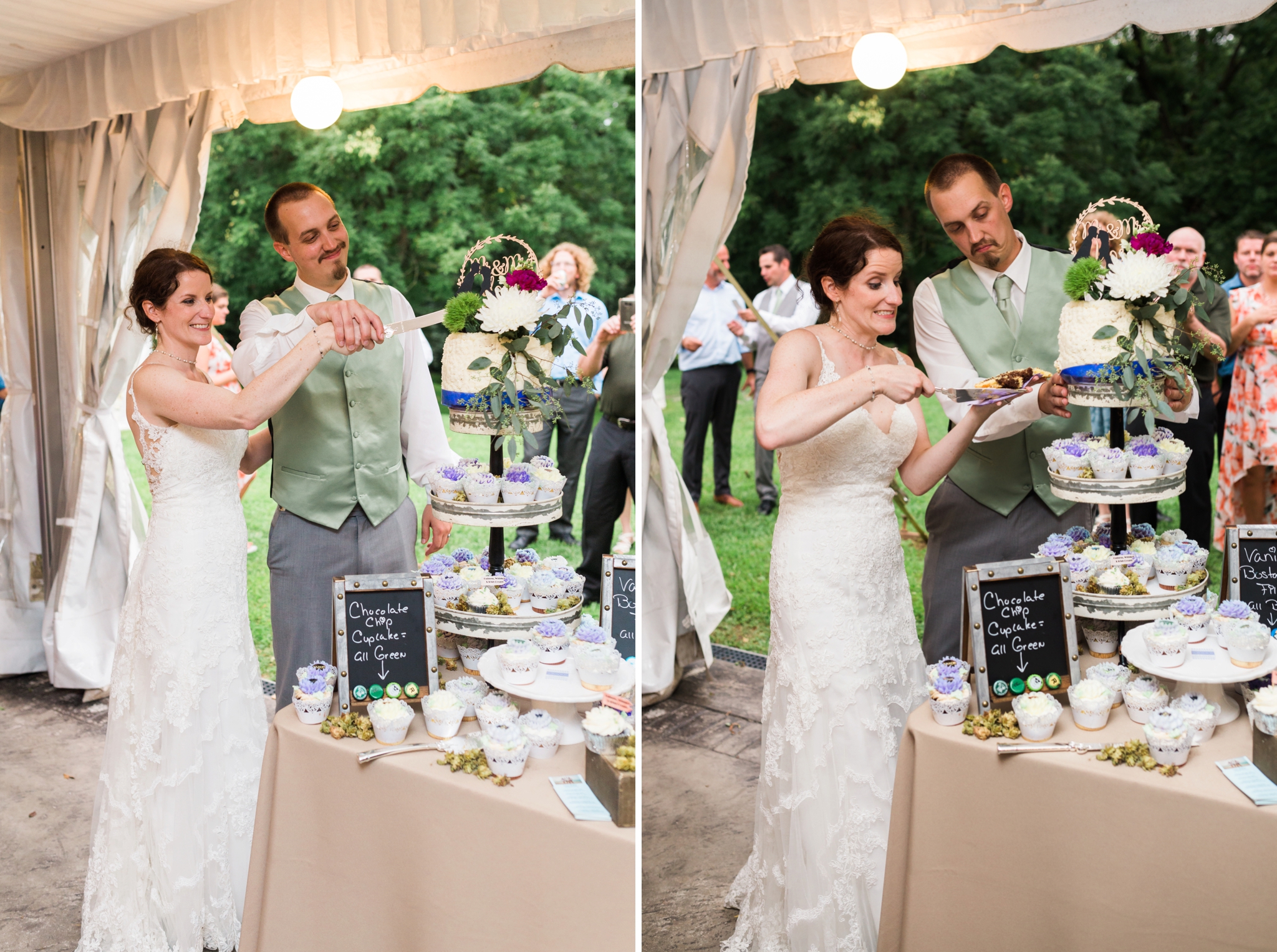 Emily Grace Photography, Lancaster PA Wedding Photographer, Moonstone Manor, Beer Garden Theme Wedding