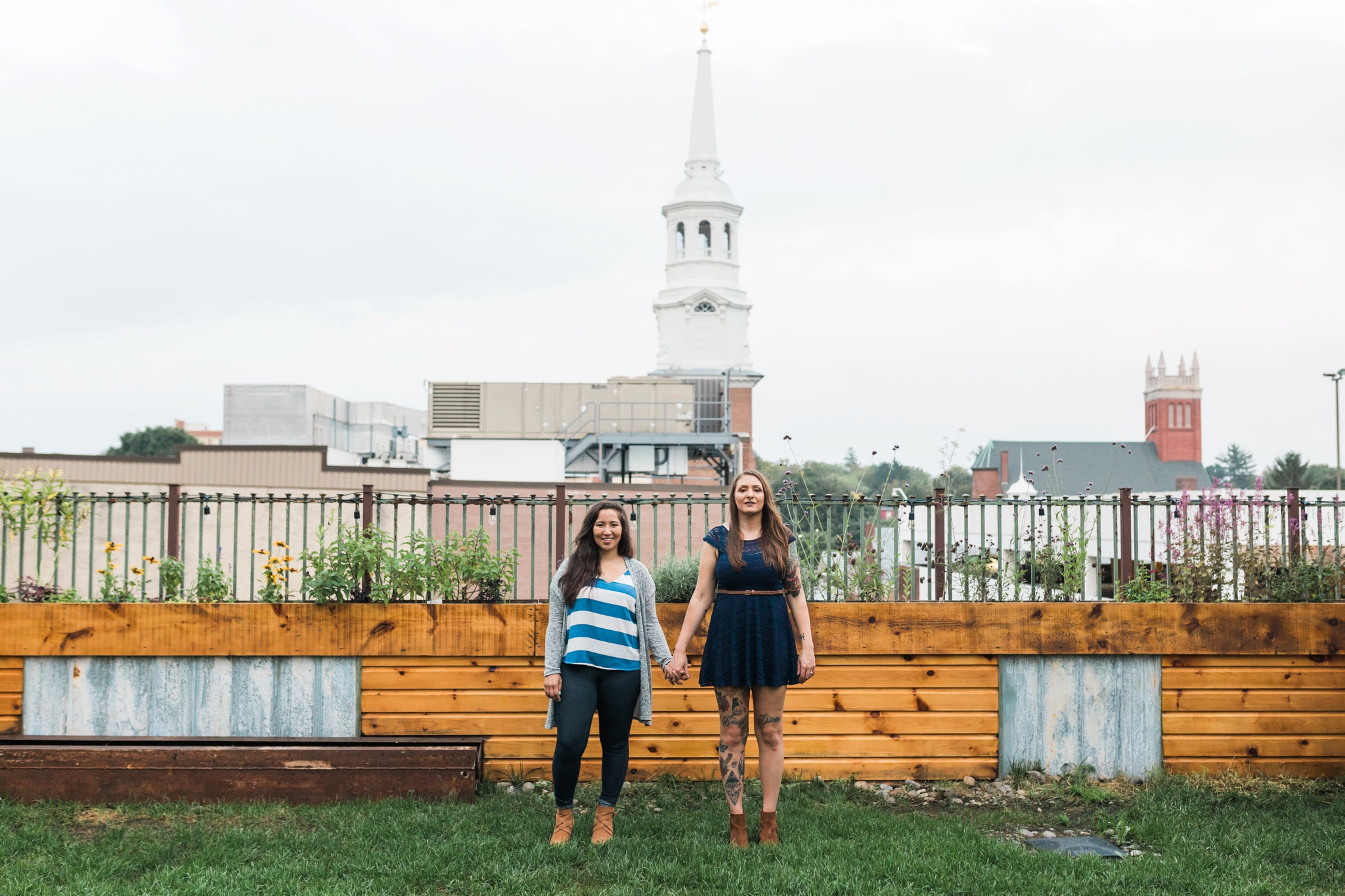 Emily Grace Photo, Lancaster, PA Same-Sex Wedding Photographer, Tellus360 Same-Sex Lesbian Engagement, Photo Session with Dogs