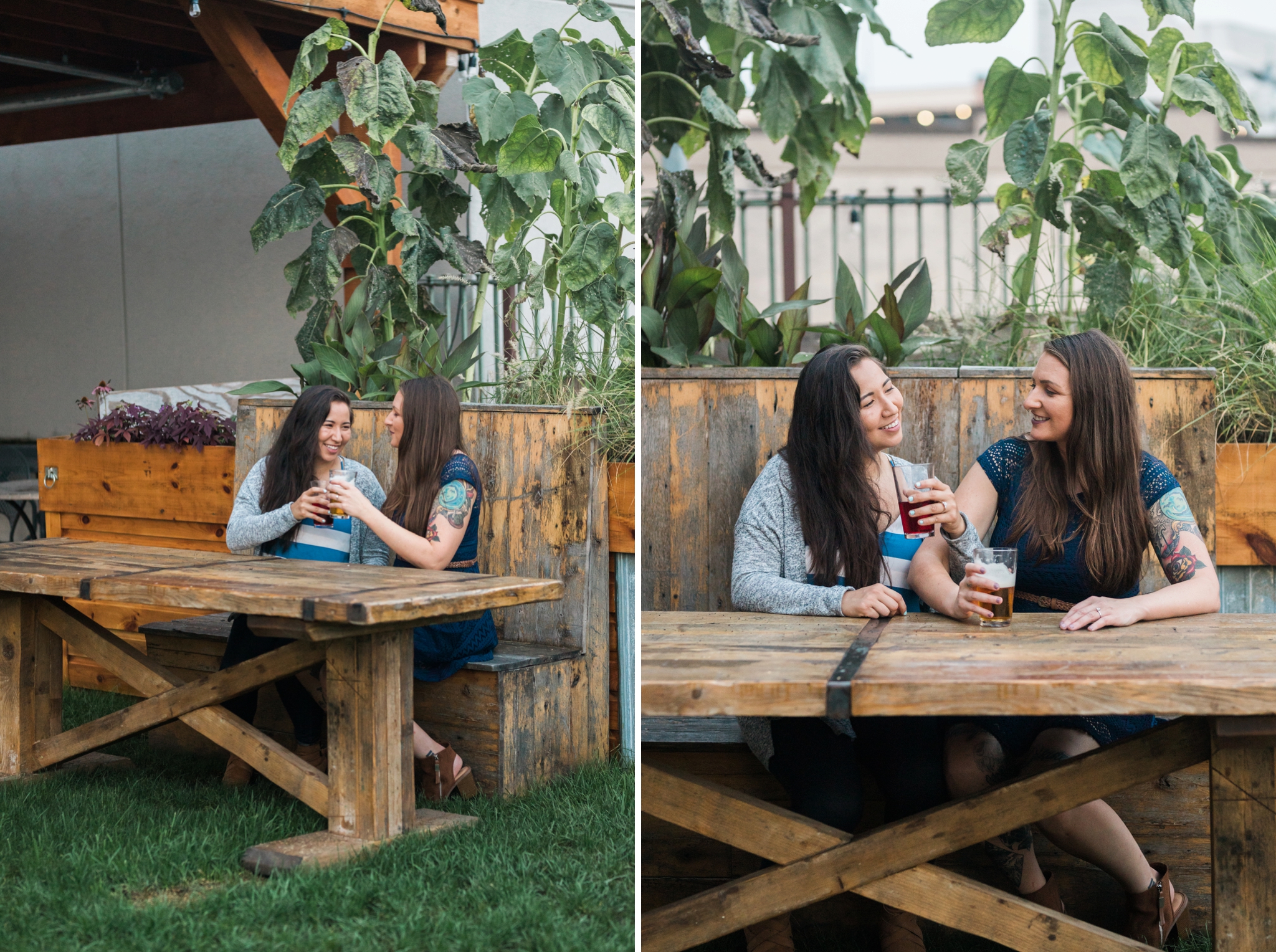 Emily Grace Photo, Lancaster, PA Same-Sex Wedding Photographer, Tellus360 Same-Sex Lesbian Engagement, Photo Session with Dogs