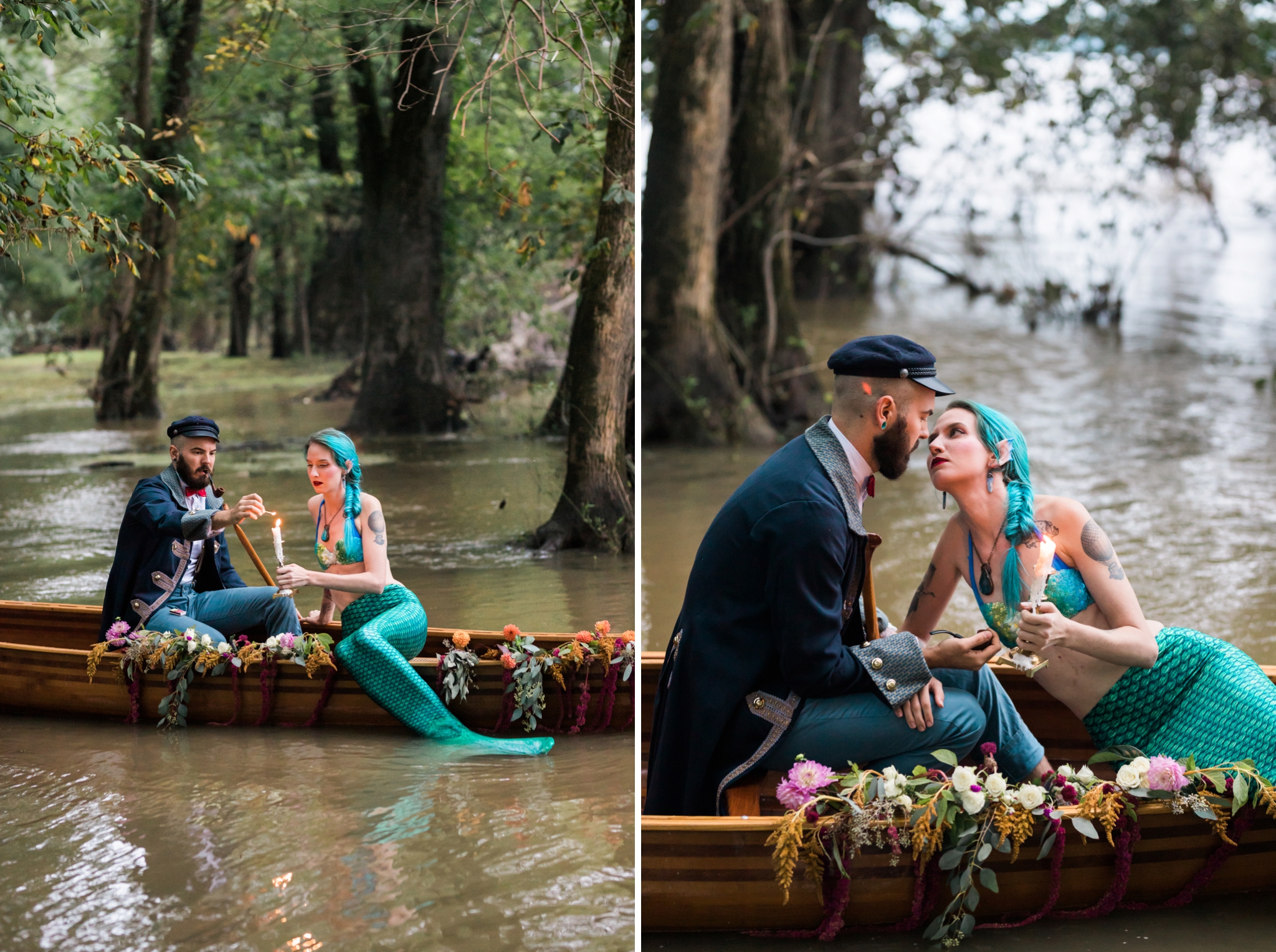 Emily Grace Photo, Lancaster PA Wedding Photographer, Jewel Tone Mermaid Style Shoot, Lakefield Weddings Manheim