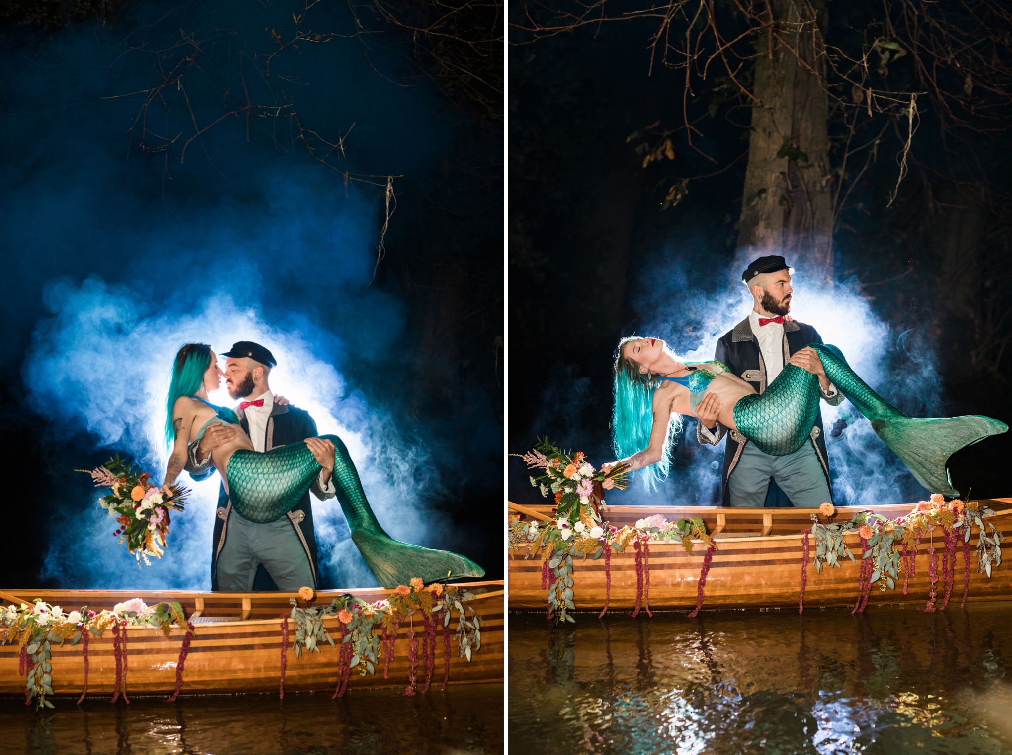 Emily Grace Photo, Lancaster PA Wedding Photographer, Jewel Tone Mermaid Style Shoot, Lakefield Weddings Manheim
