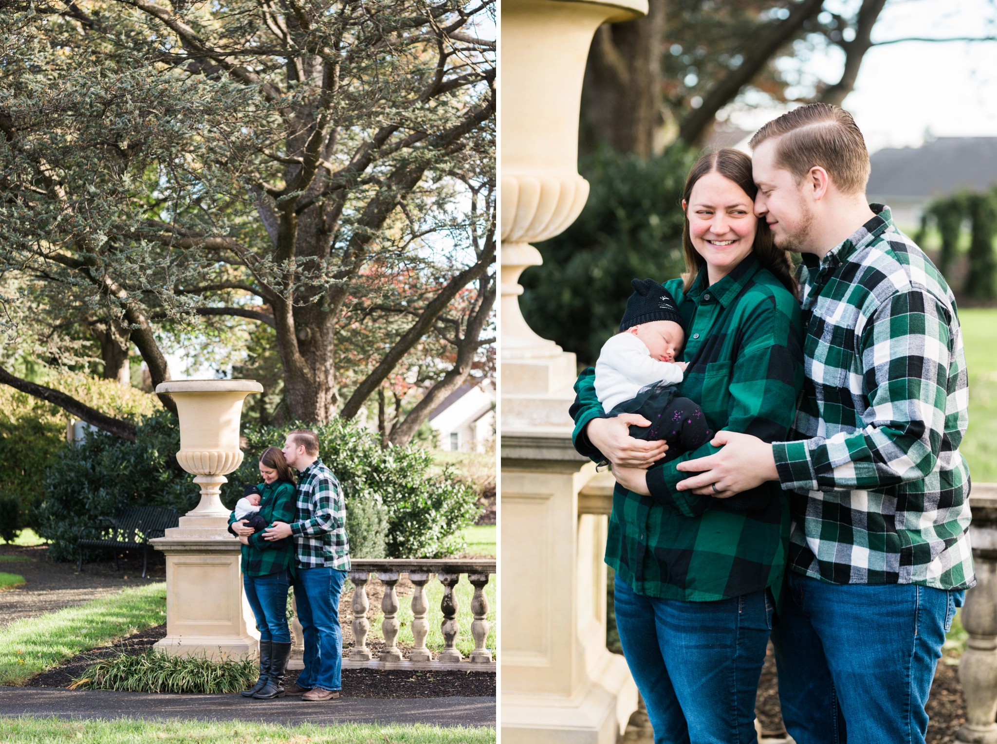 Emily Grace Photography, Lancaster PA Newborn Photographer, Masonic Village Portrait Session