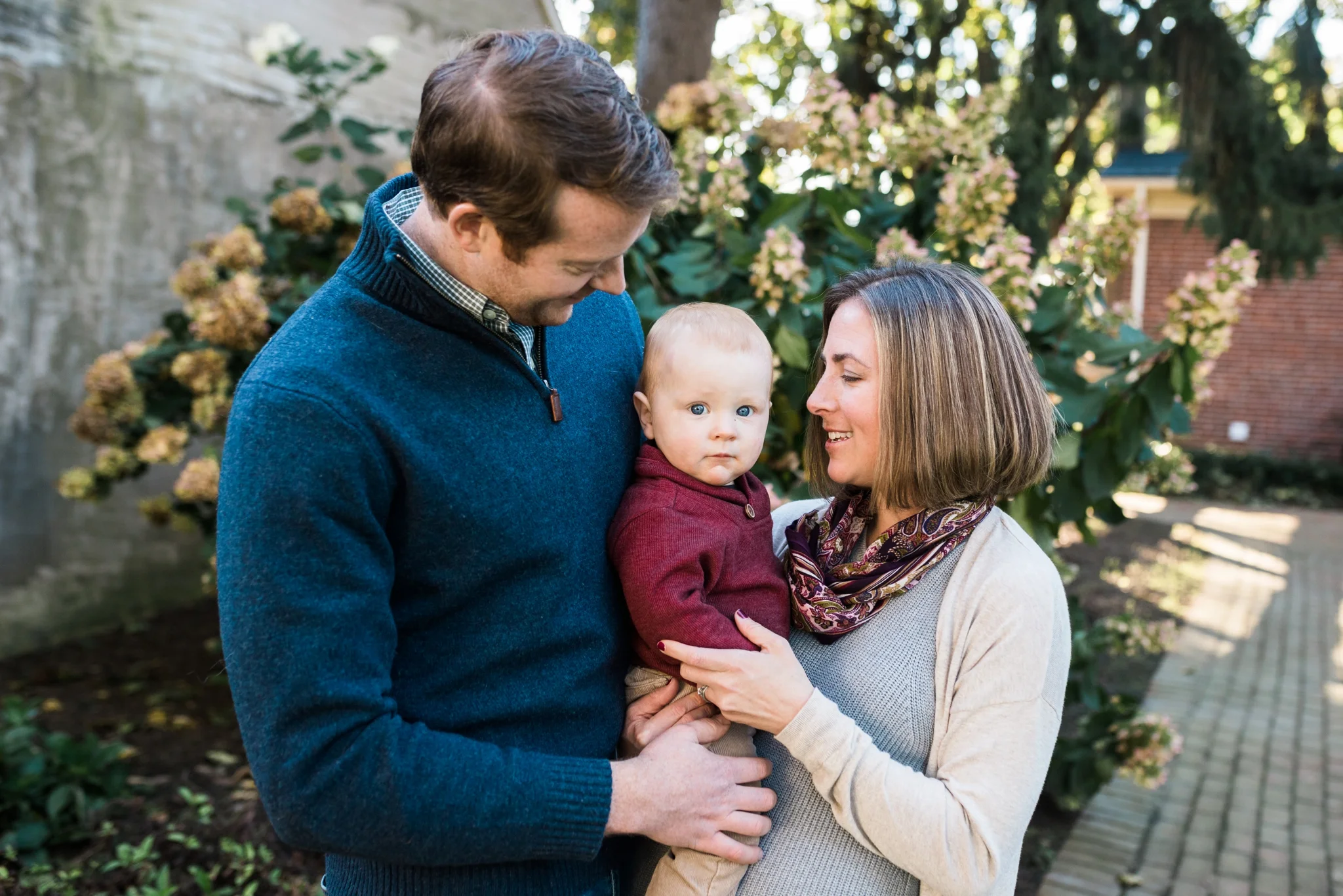 Emily Grace Photography, Lancaster PA Lifestyle Photographer, Fall Family Portraits, Family Photos with Dog