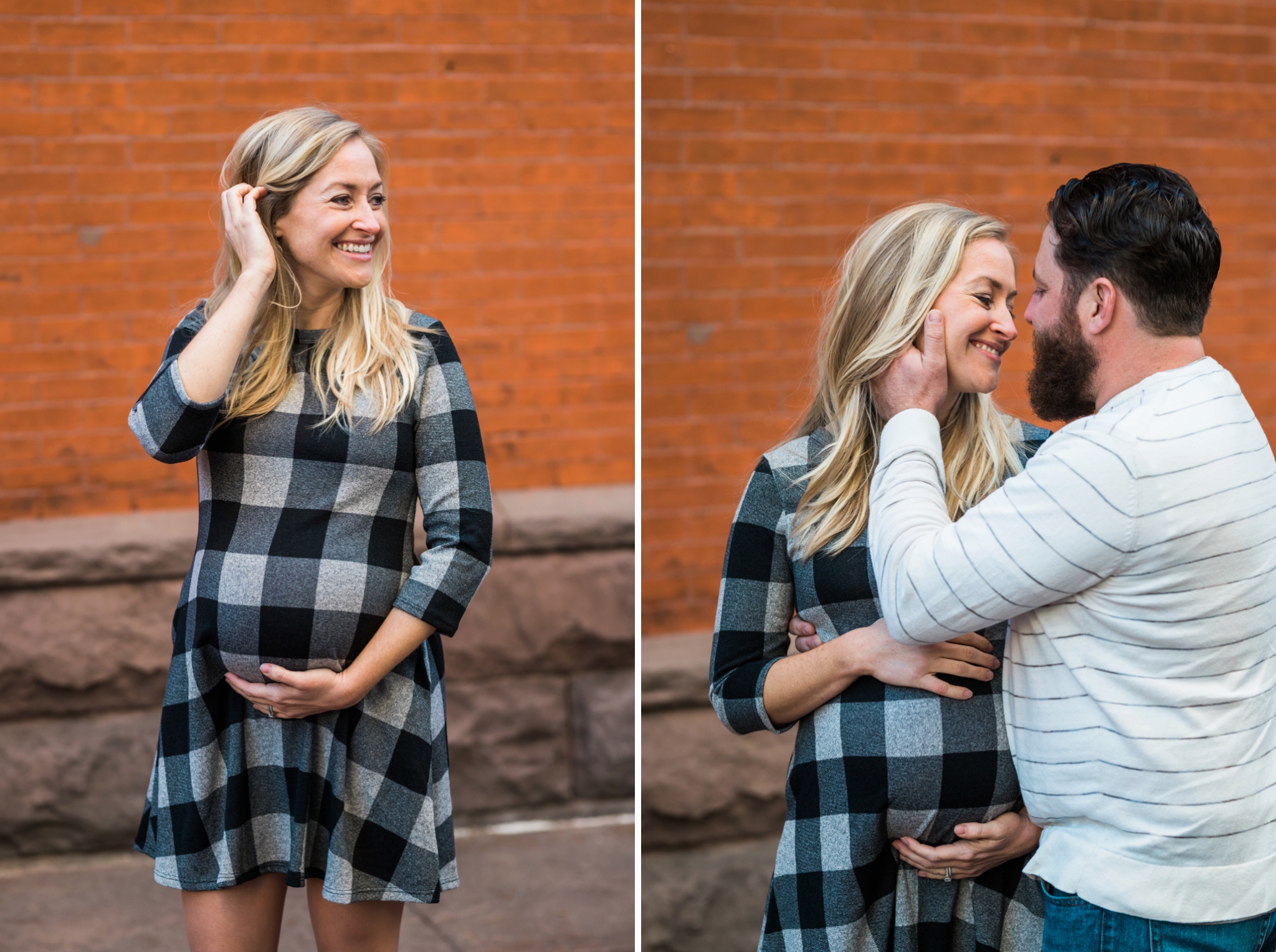 Emily Grace Photography, Lancaster PA Maternity Portrait Photographer, Downtown Lancaster Maternity Session, Central Market Engagement Photos