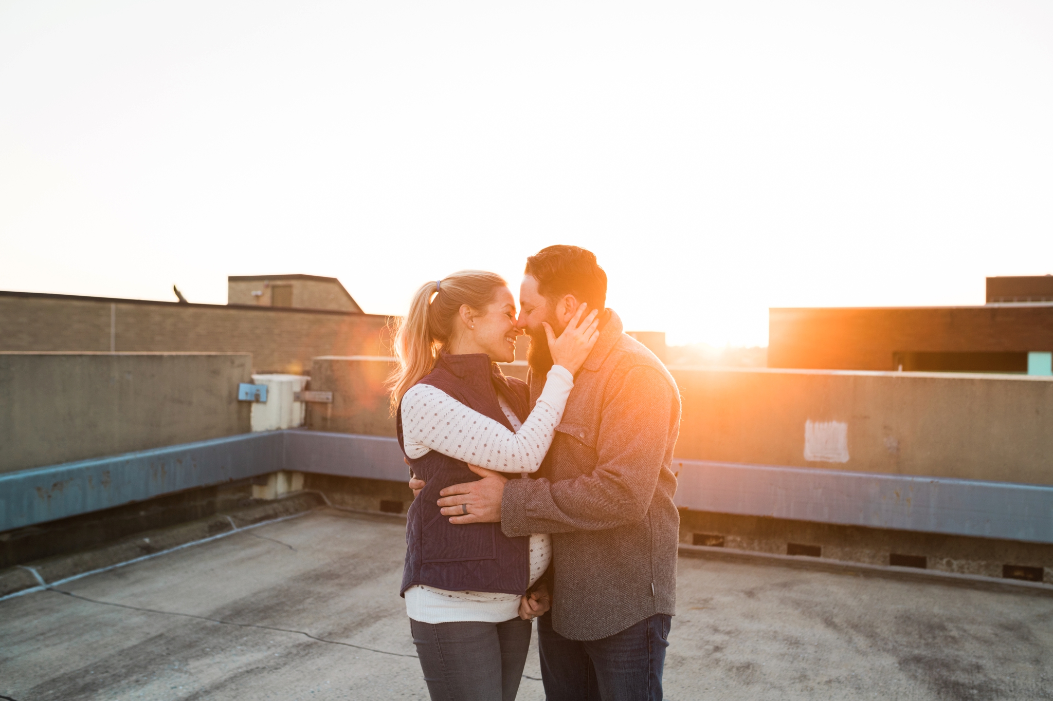Emily Grace Photography, Lancaster PA Maternity Portrait Photographer, Downtown Lancaster Maternity Session, Central Market Engagement Photos