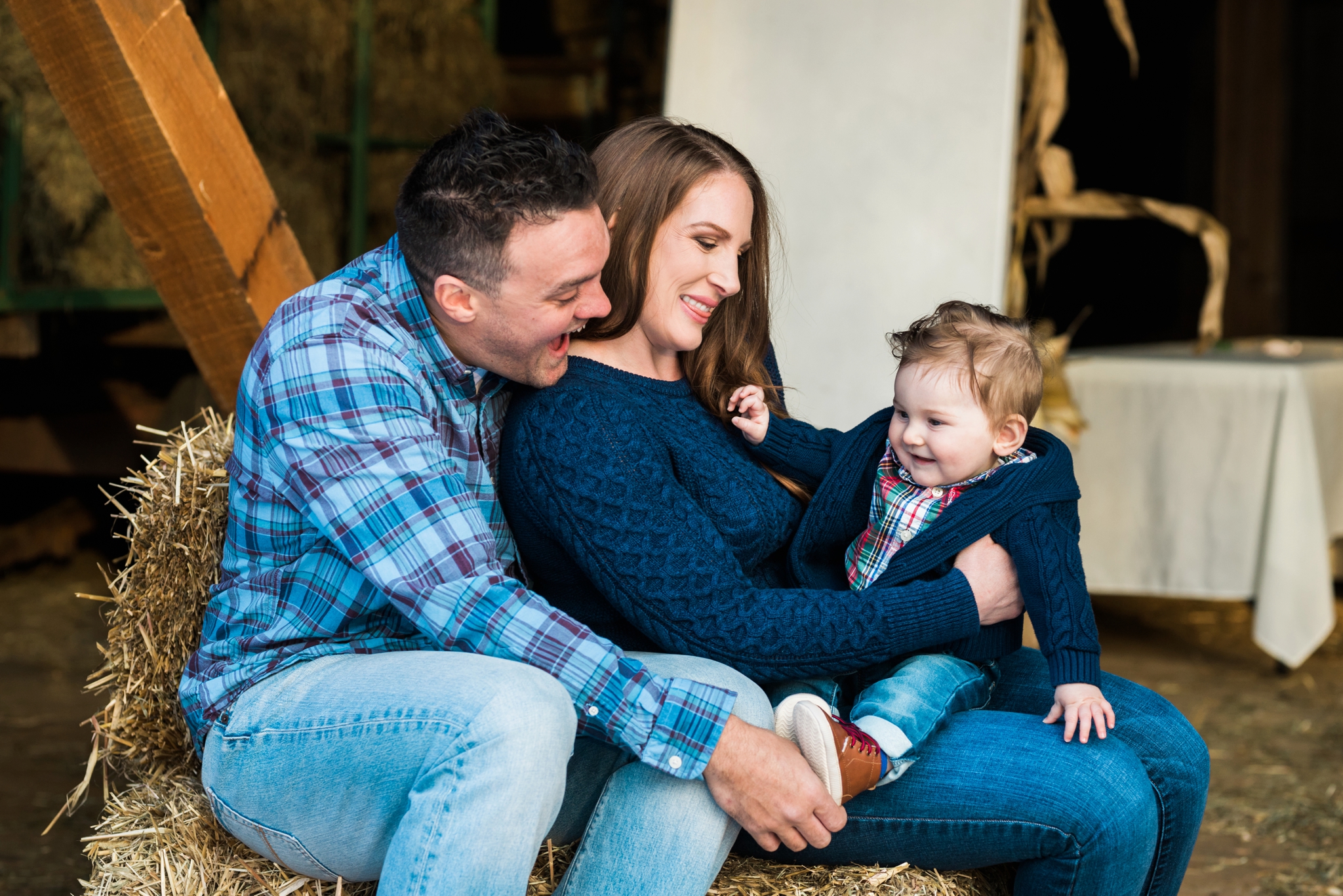 Emily Grace Photography, Elizabethtown Family Portrait Photographer, Rustic Barn Family Photos