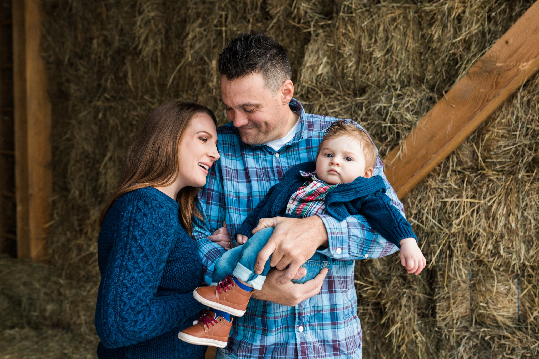 Emily Grace Photography, Elizabethtown Family Portrait Photographer, Rustic Barn Family Photos