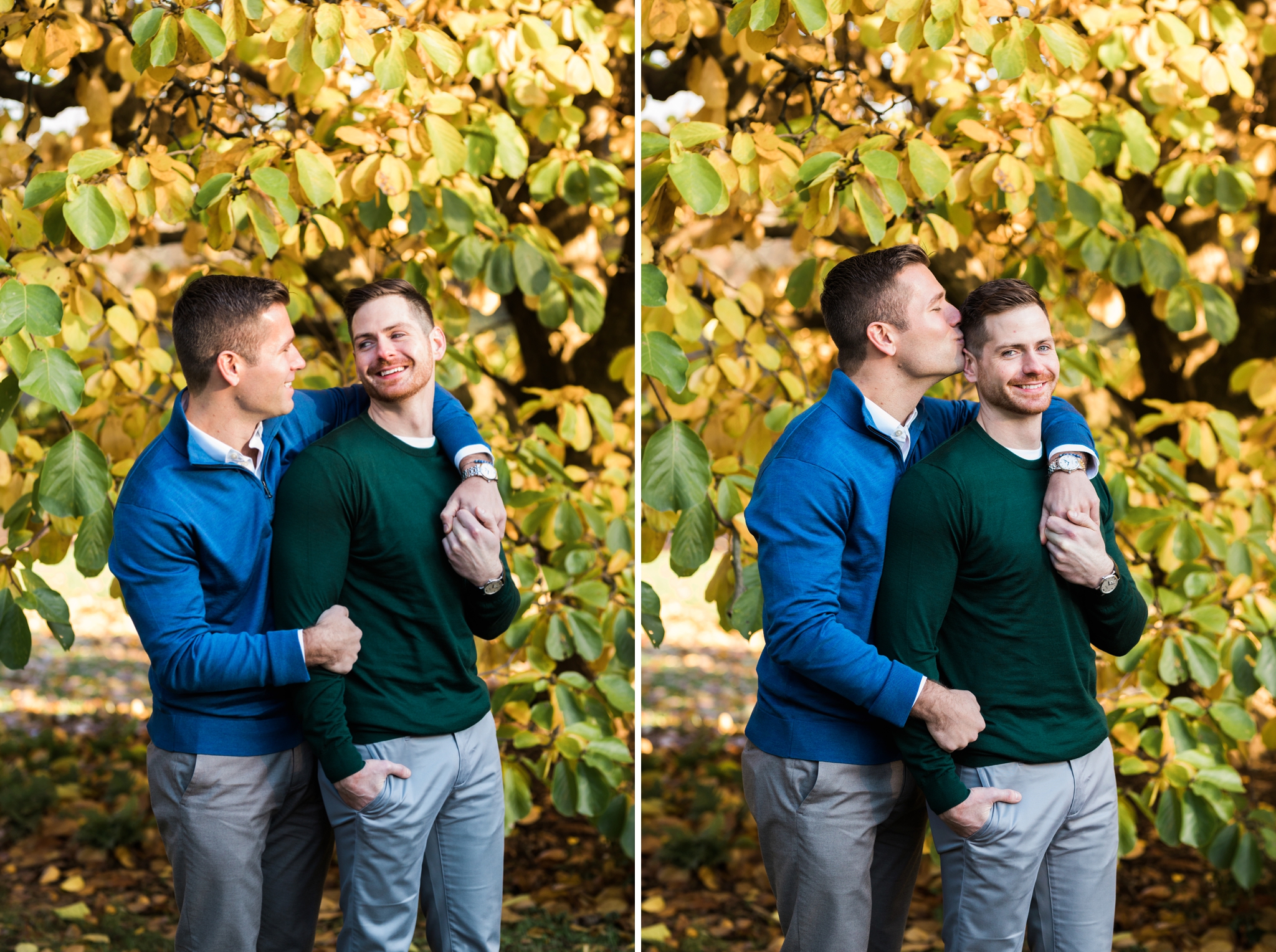 Emily Grace Photography, Lancaster PA Same Sex Wedding Photographer, Gay Engagement Session, Longwood Gardens Engagement Photos, Kennett Square PA