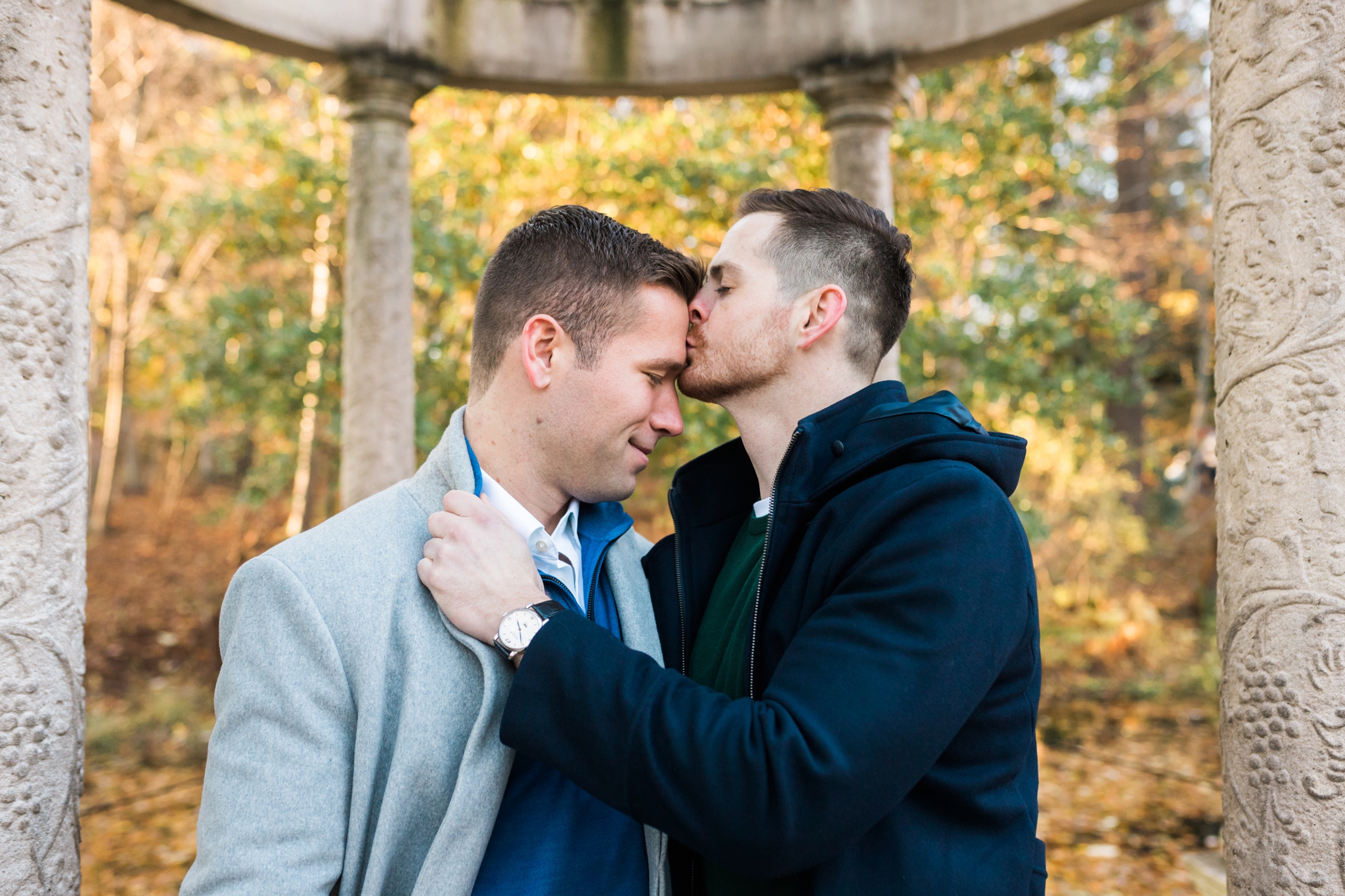 Emily Grace Photography, Lancaster PA Same Sex Wedding Photographer, Gay Engagement Session, Longwood Gardens Engagement Photos, Kennett Square PA