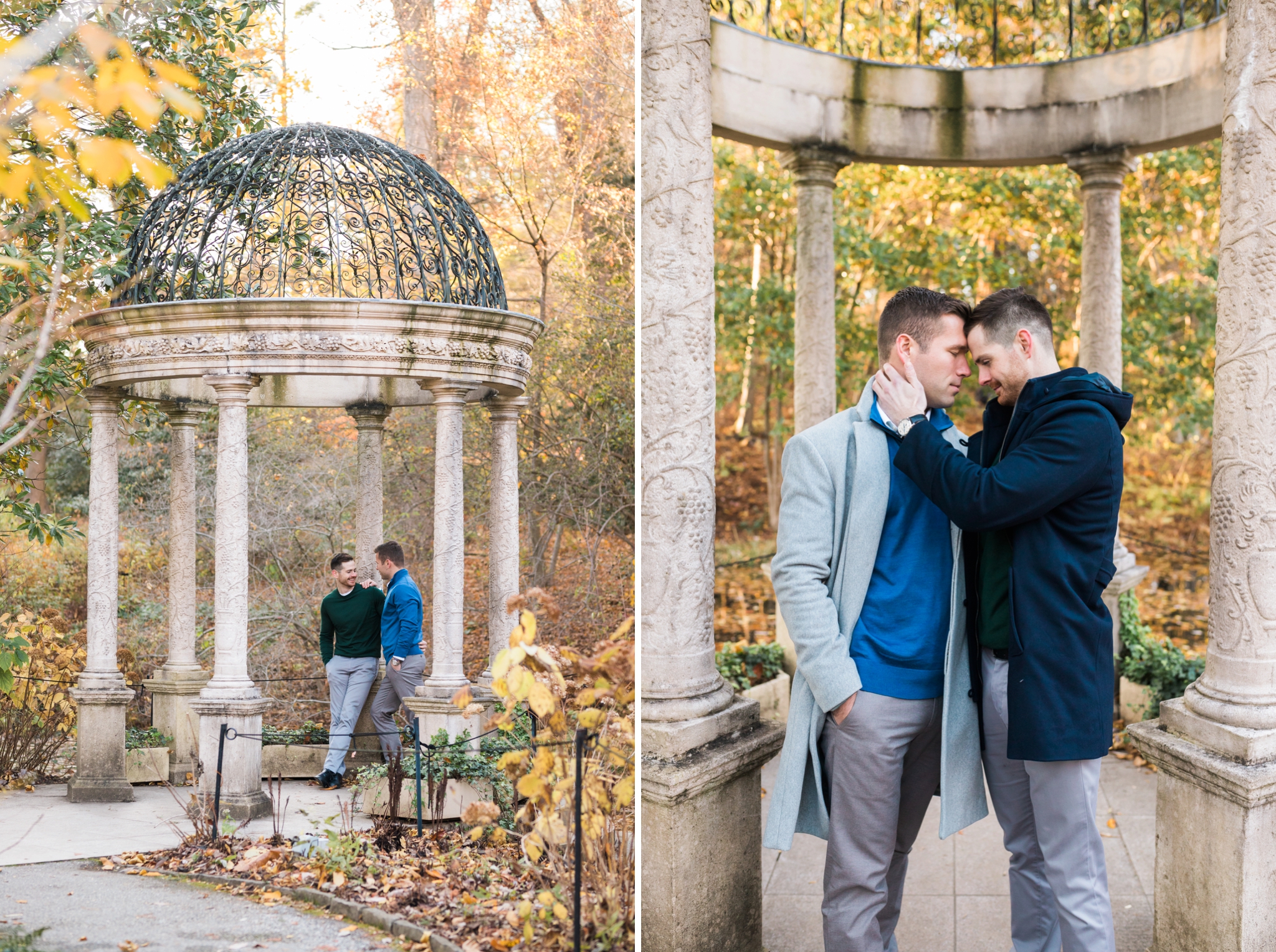 Emily Grace Photography, Lancaster PA Same Sex Wedding Photographer, Gay Engagement Session, Longwood Gardens Engagement Photos, Kennett Square PA