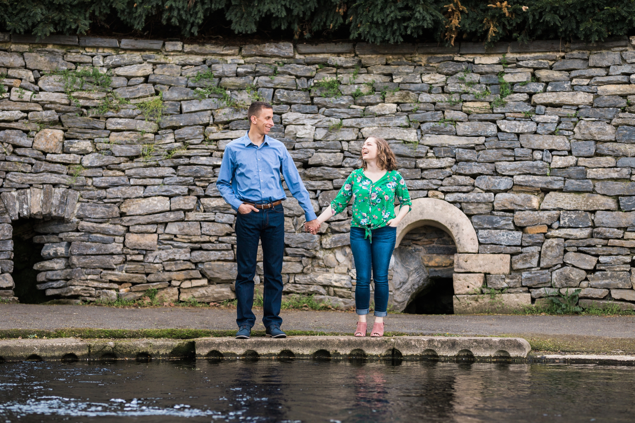 Emily Grace Photography, Lancaster PA Wedding Photograper for Non-Traditional Couples, Lititz Spring Park Engagement Photos