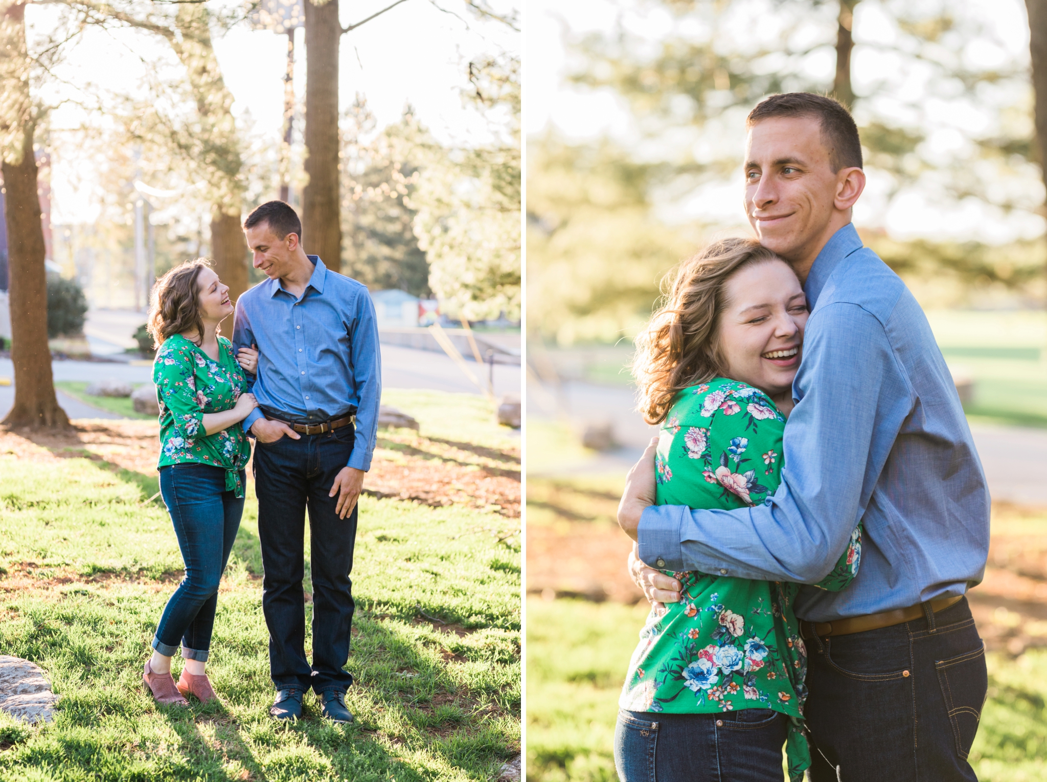 Emily Grace Photography, Lancaster PA Wedding Photograper for Non-Traditional Couples, Lititz Spring Park Engagement Photos