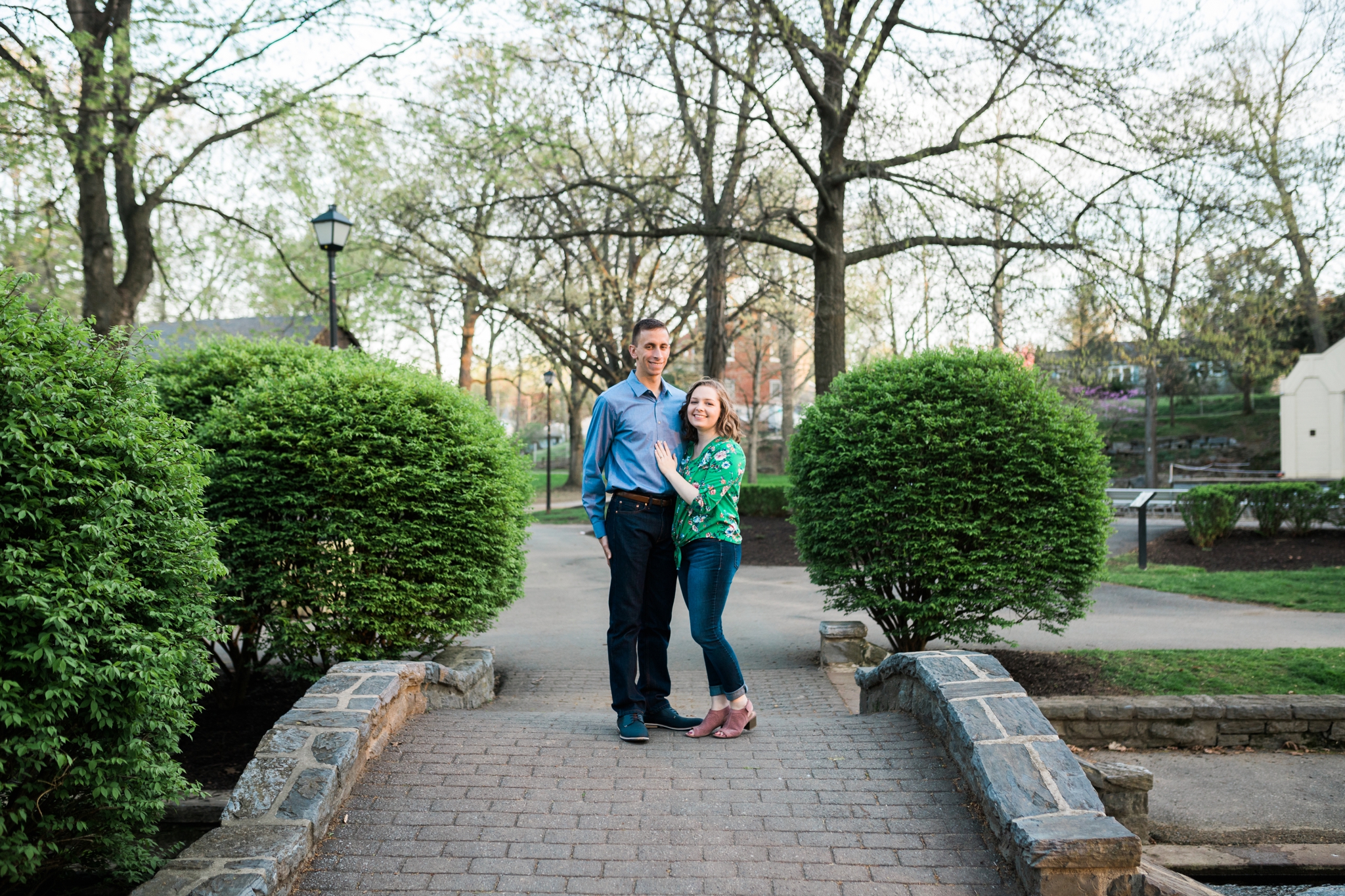 Emily Grace Photography, Lancaster PA Wedding Photograper for Non-Traditional Couples, Lititz Spring Park Engagement Photos