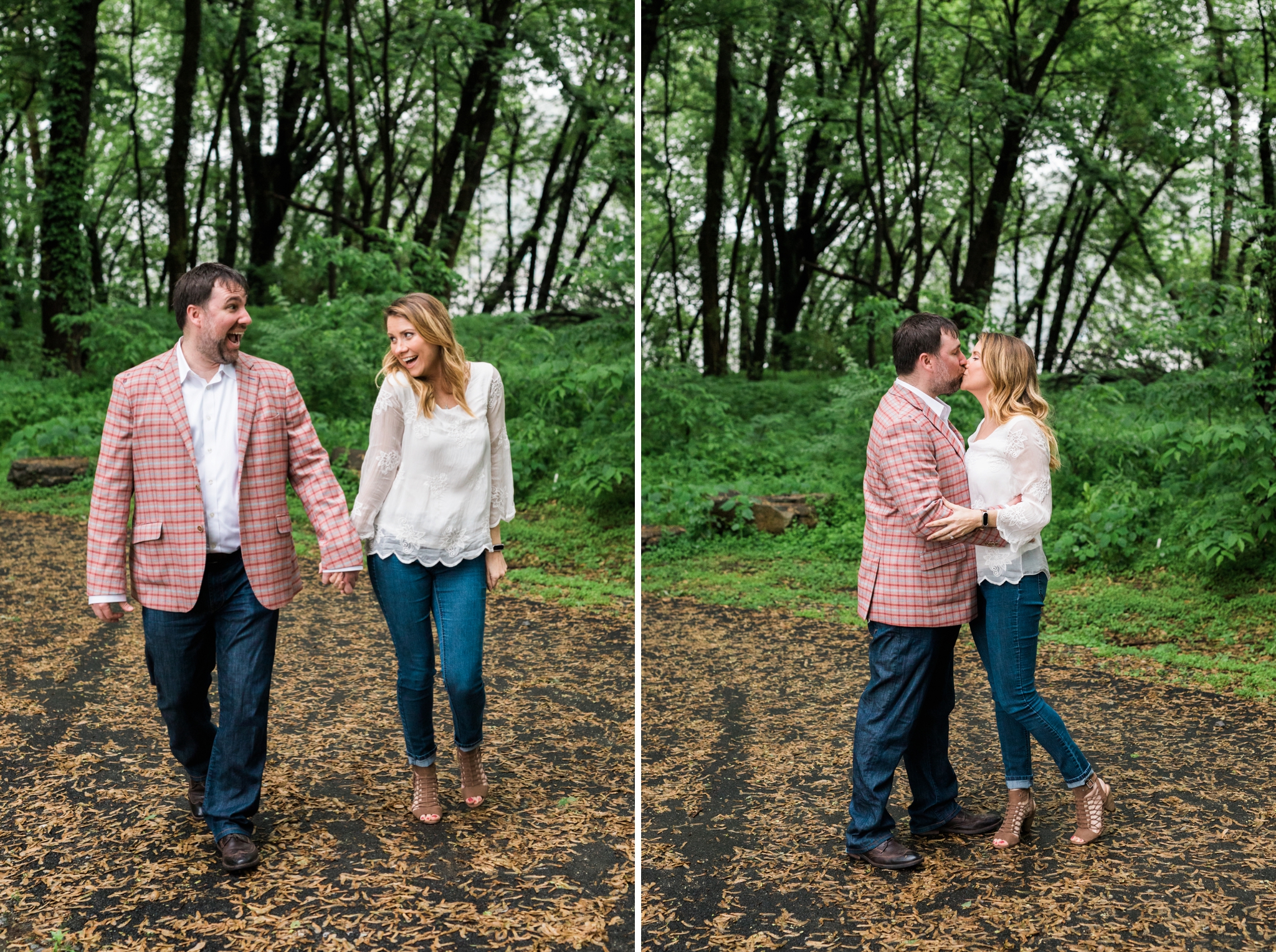 Emily Grace Photography, Lancaster PA Wedding Photograper for Non-Traditional Couples, Marietta PA Engagement Session, Rainy Day Engagement Photos