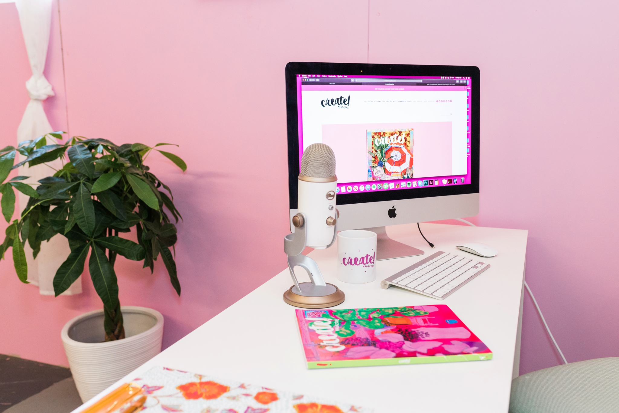 Emily Grace Photography, Lancaster PA Brand Photographer, Philly Based Artist Portrait, Ekaterina Popova, Create! Magazine, 1241 Carpenter Studios, Artspace 1241