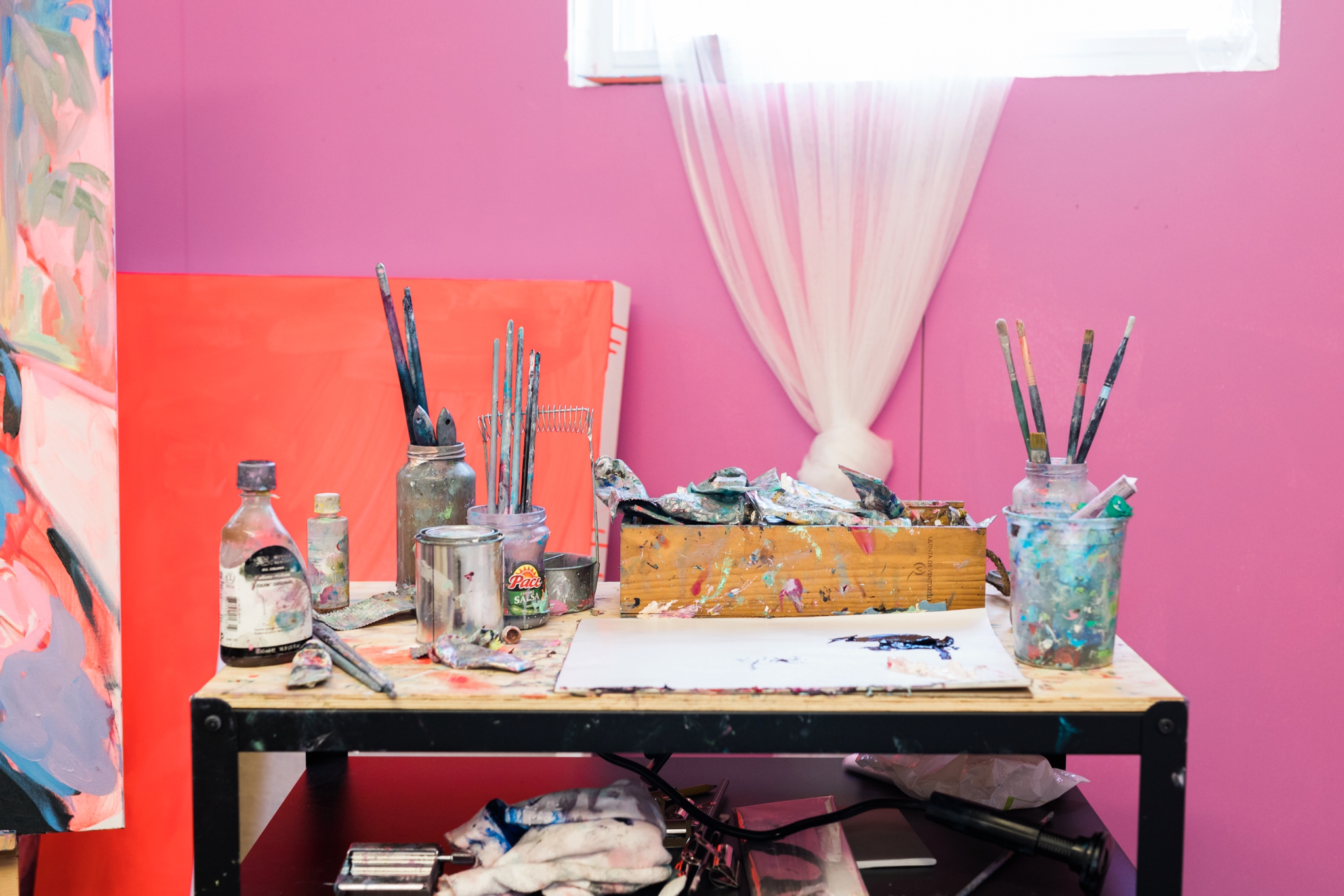 Emily Grace Photography, Lancaster PA Brand Photographer, Philly Based Artist Portrait, Ekaterina Popova, Create! Magazine, 1241 Carpenter Studios, Artspace 1241