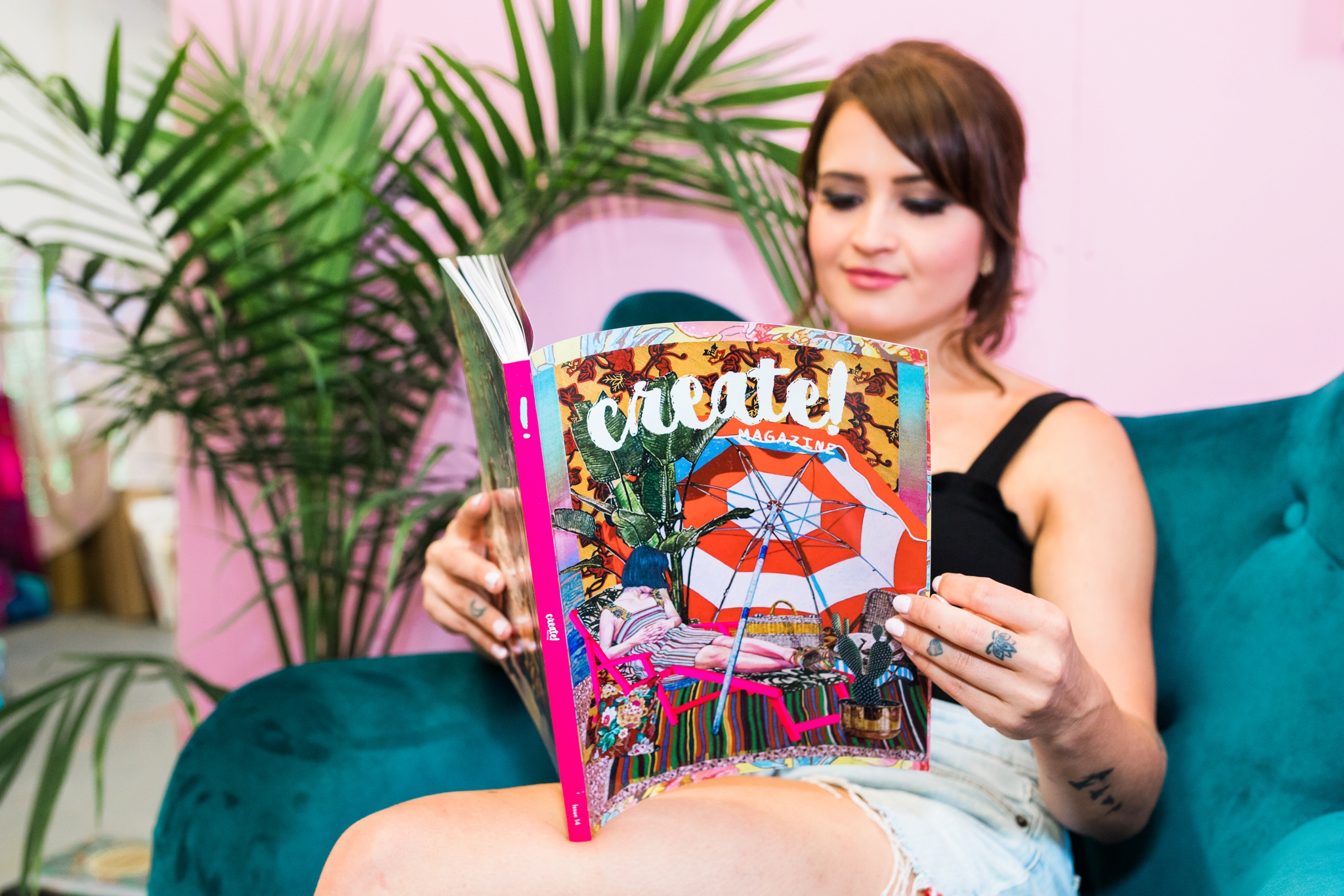 Emily Grace Photography, Lancaster PA Brand Photographer, Philly Based Artist Portrait, Ekaterina Popova, Create! Magazine, 1241 Carpenter Studios, Artspace 1241