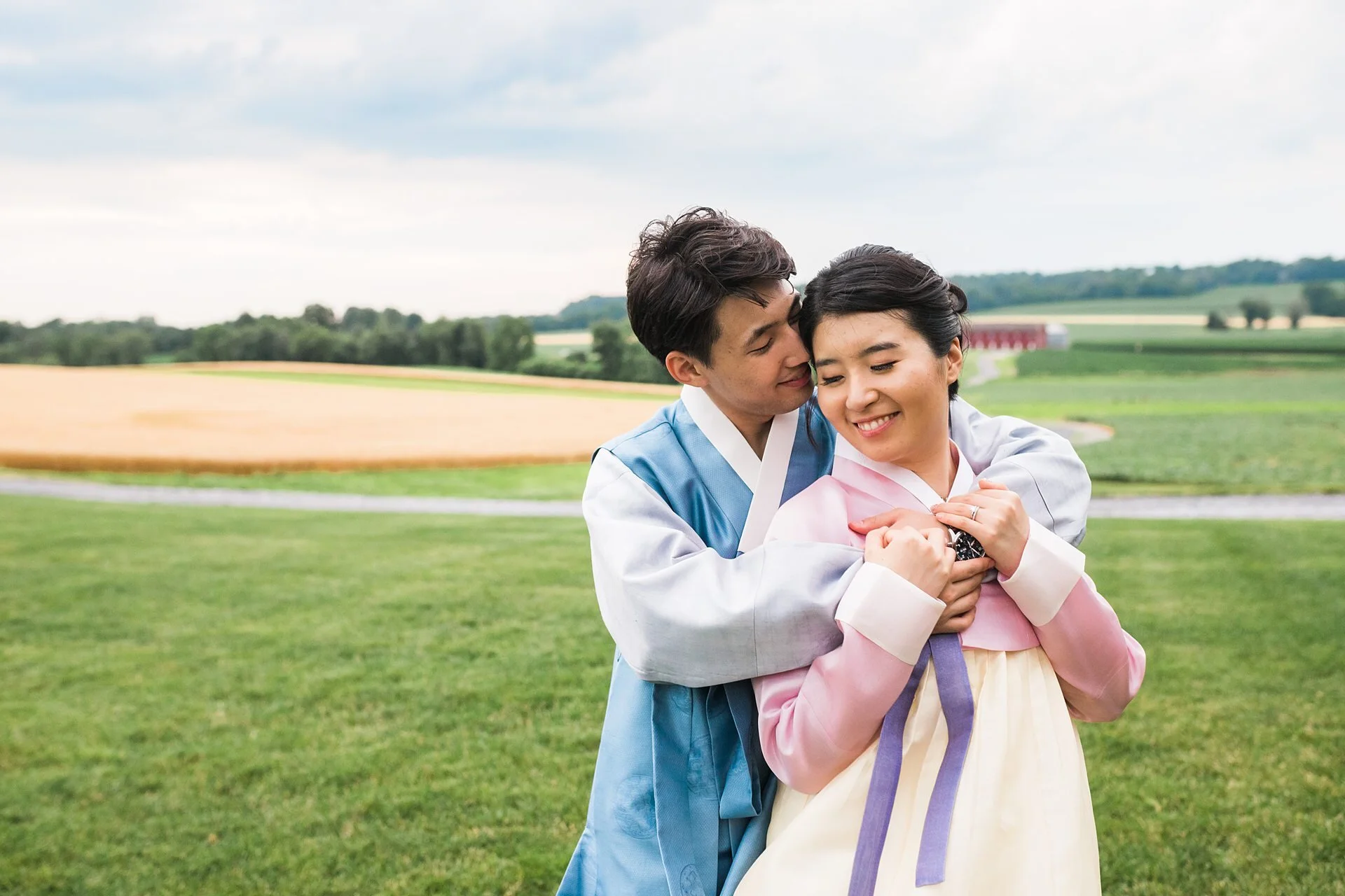 Ura + Jun | Harvest View Barn at Hershey Farms Traditional Korean Wedding | Elizabethtown, PA