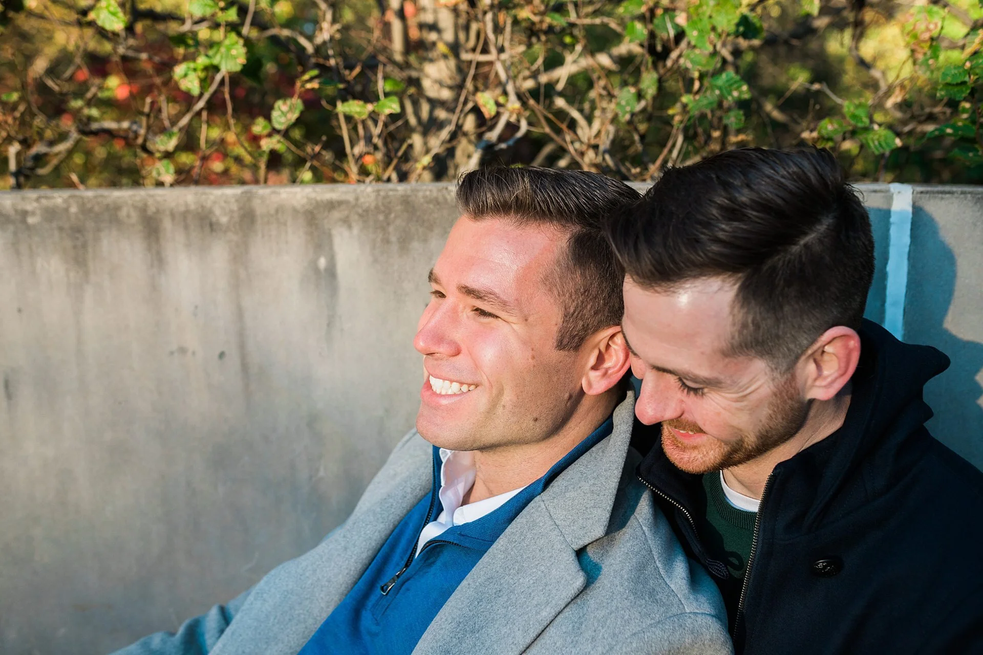 Matt + Chris | Longwood Gardens Engagement Session | Kennett Square, PA 