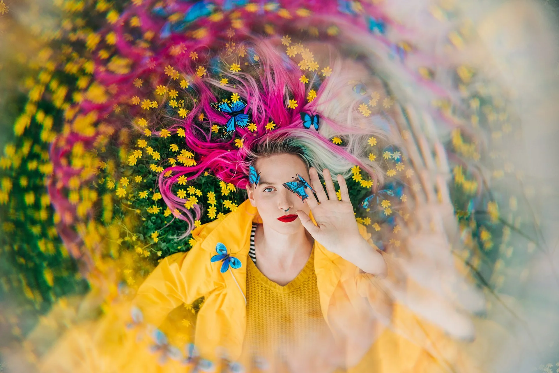 Butterflies + Blooms Photo Shoot | Lancaster County Central Park | Lancaster, PA