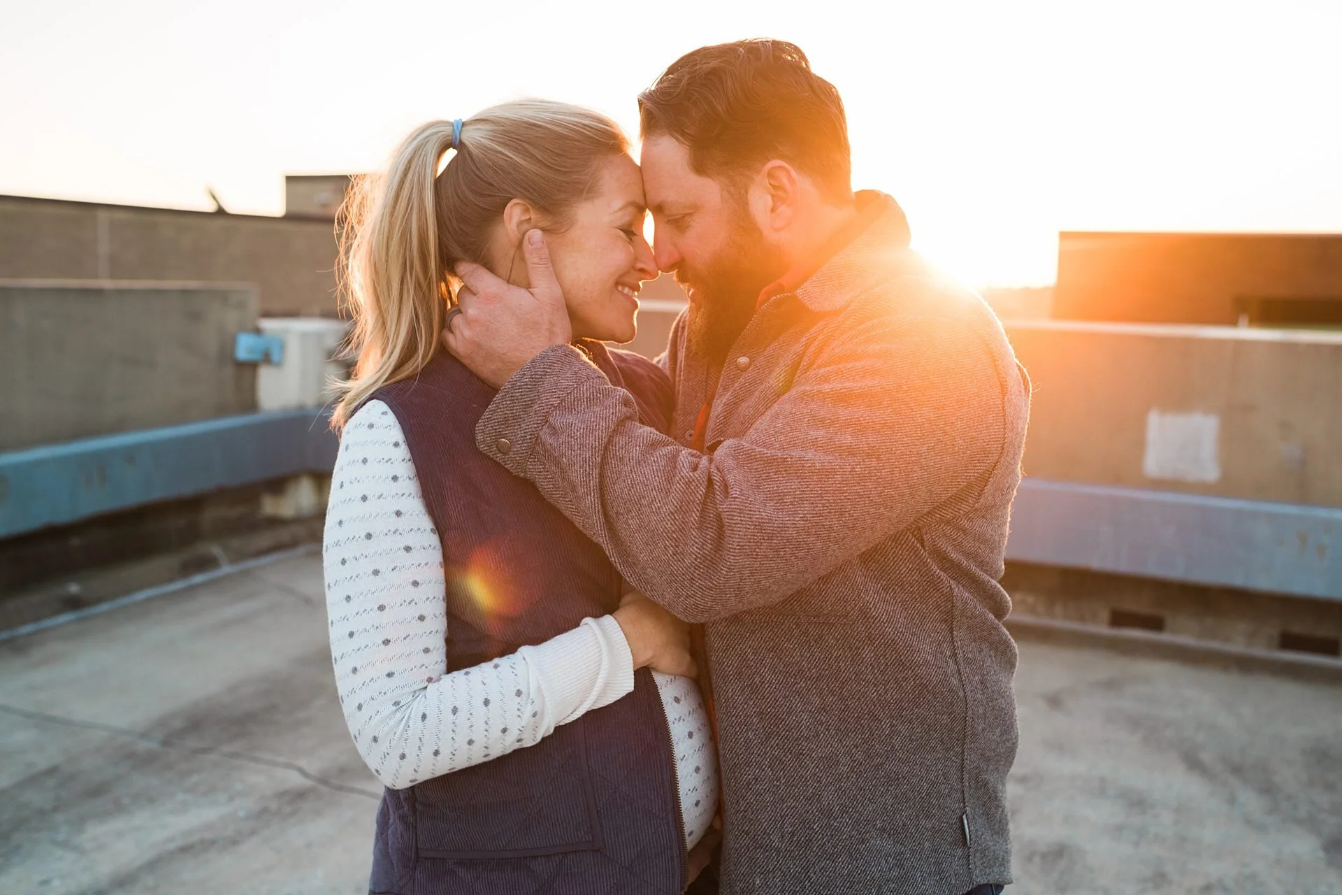 Laura + Robbie | Downtown Lancaster Maternity Session |  Lancaster, PA
