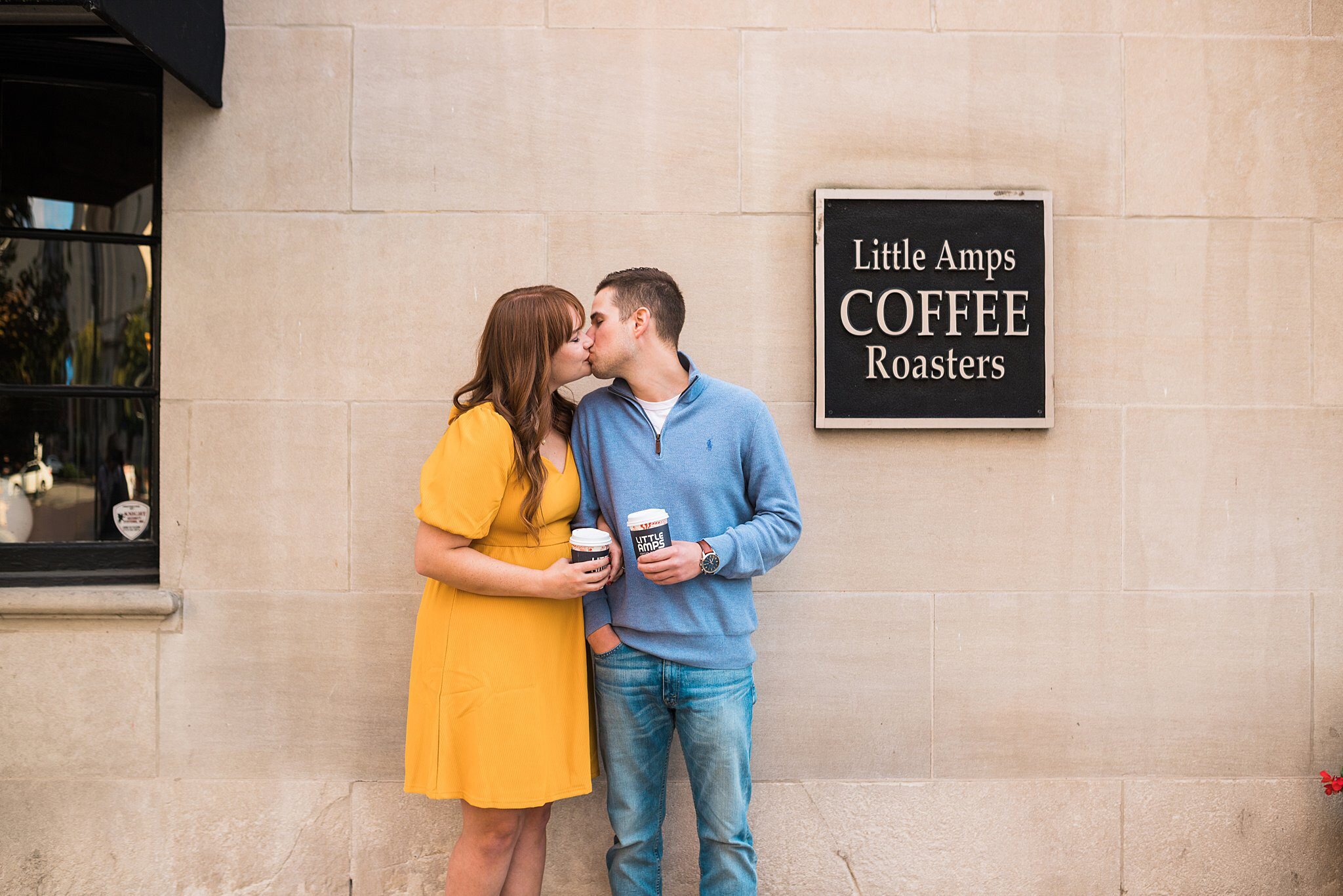 Victoria + Adrien | Downtown Harrisburg Engagement Photos | Harrisburg, PA