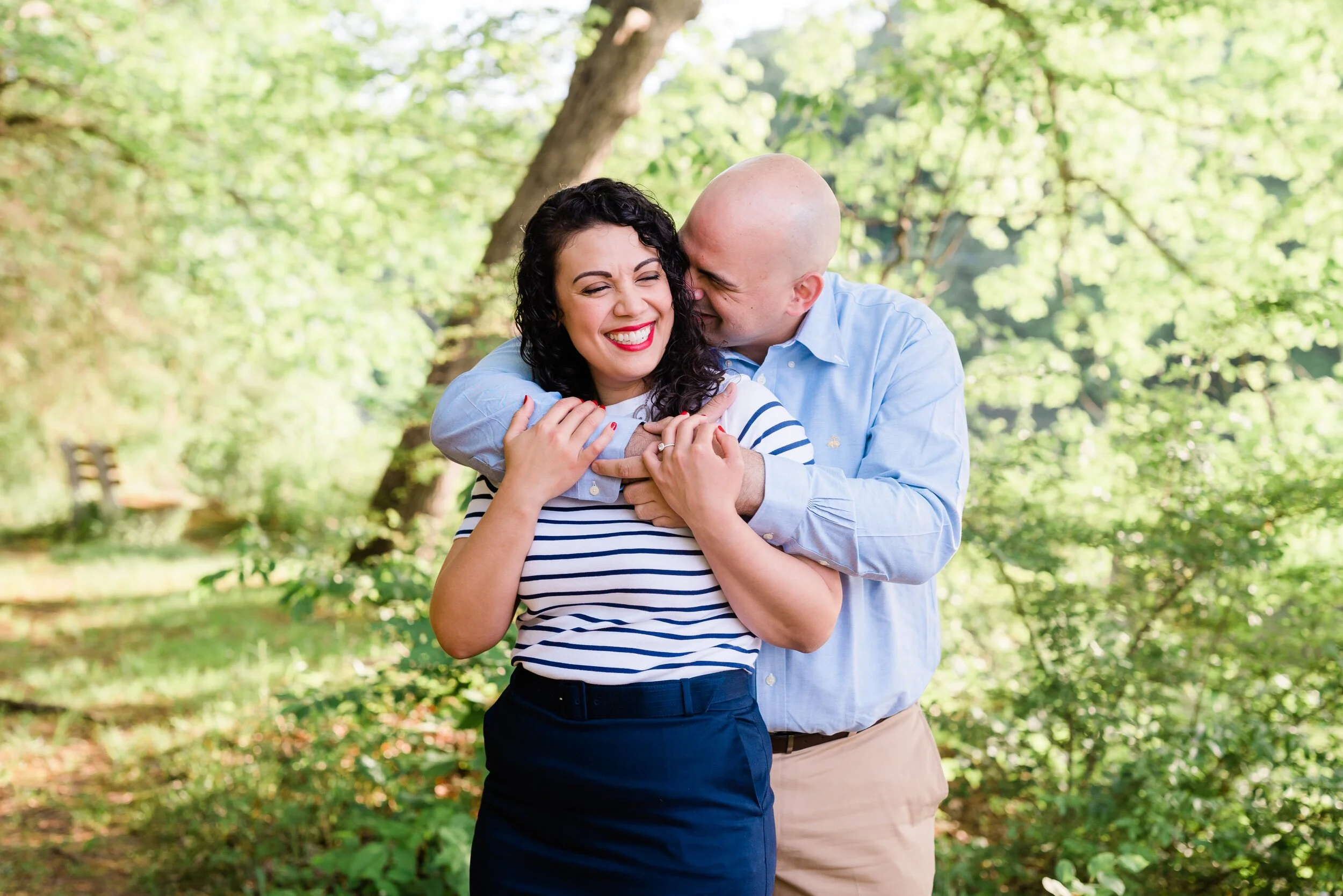 Lucie + Greg | Jigger Shop Engagement Photos | Mt Gretna, PA
